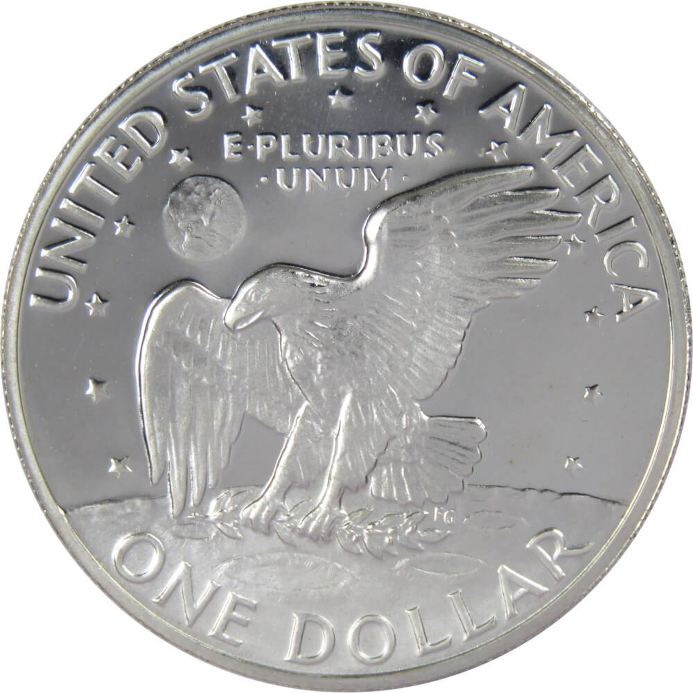 1972 S Eisenhower Silver Dollar Proof IKE $1 Coin Collectible