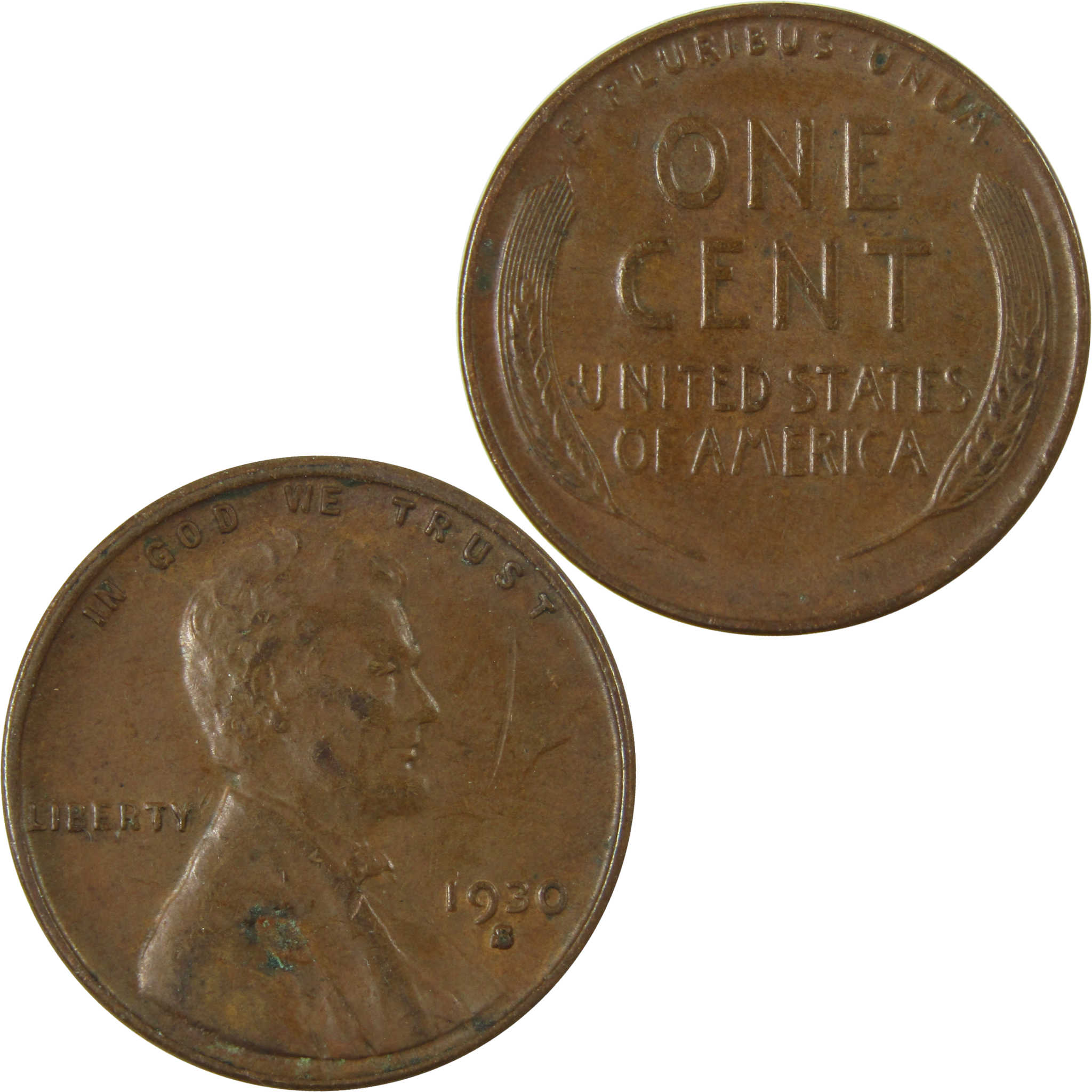 1930 S Lincoln Wheat Cent VF Very Fine Penny 1c Coin SKU:I27151