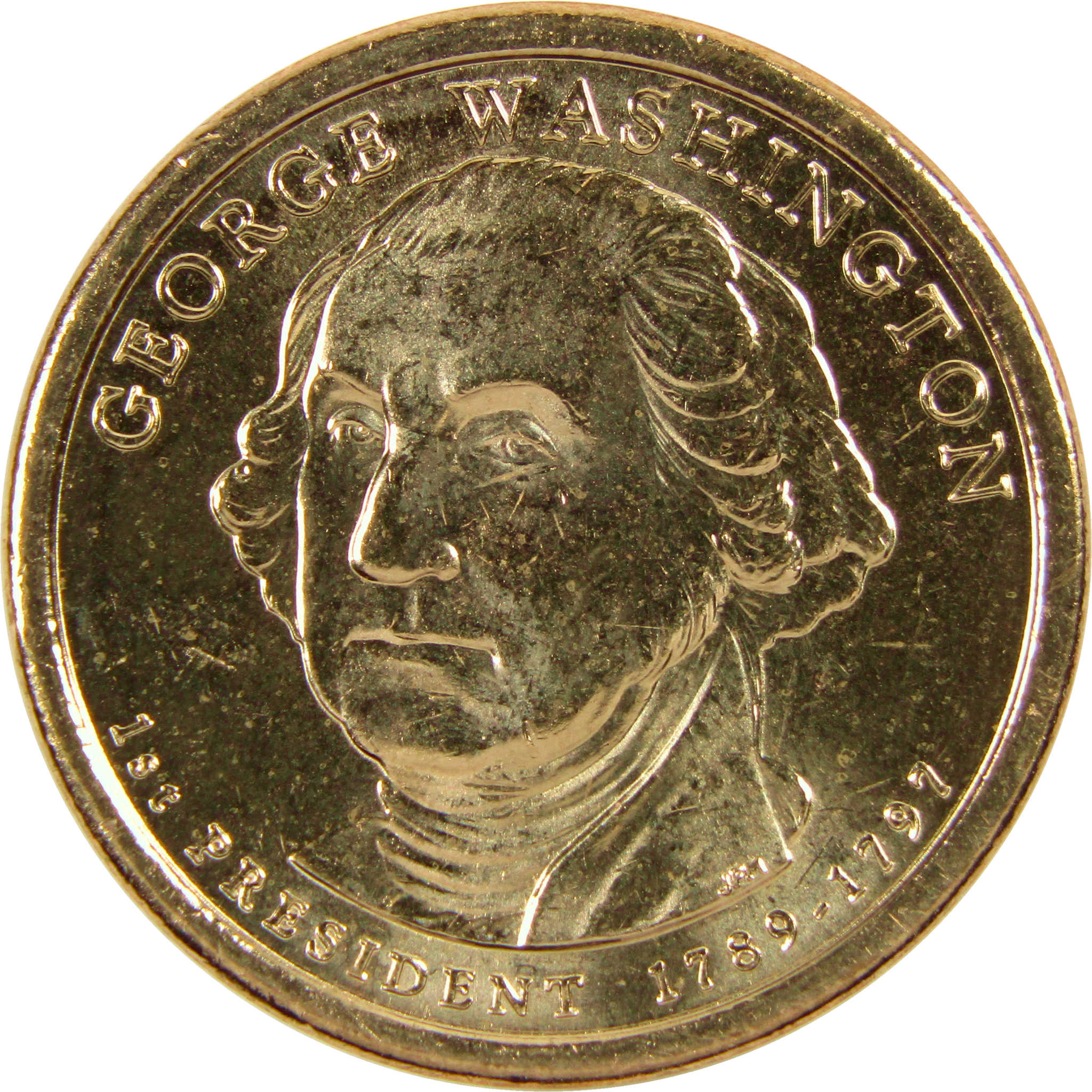 2007 D George Washington Presidential Dollar BU Uncirculated $1 Coin
