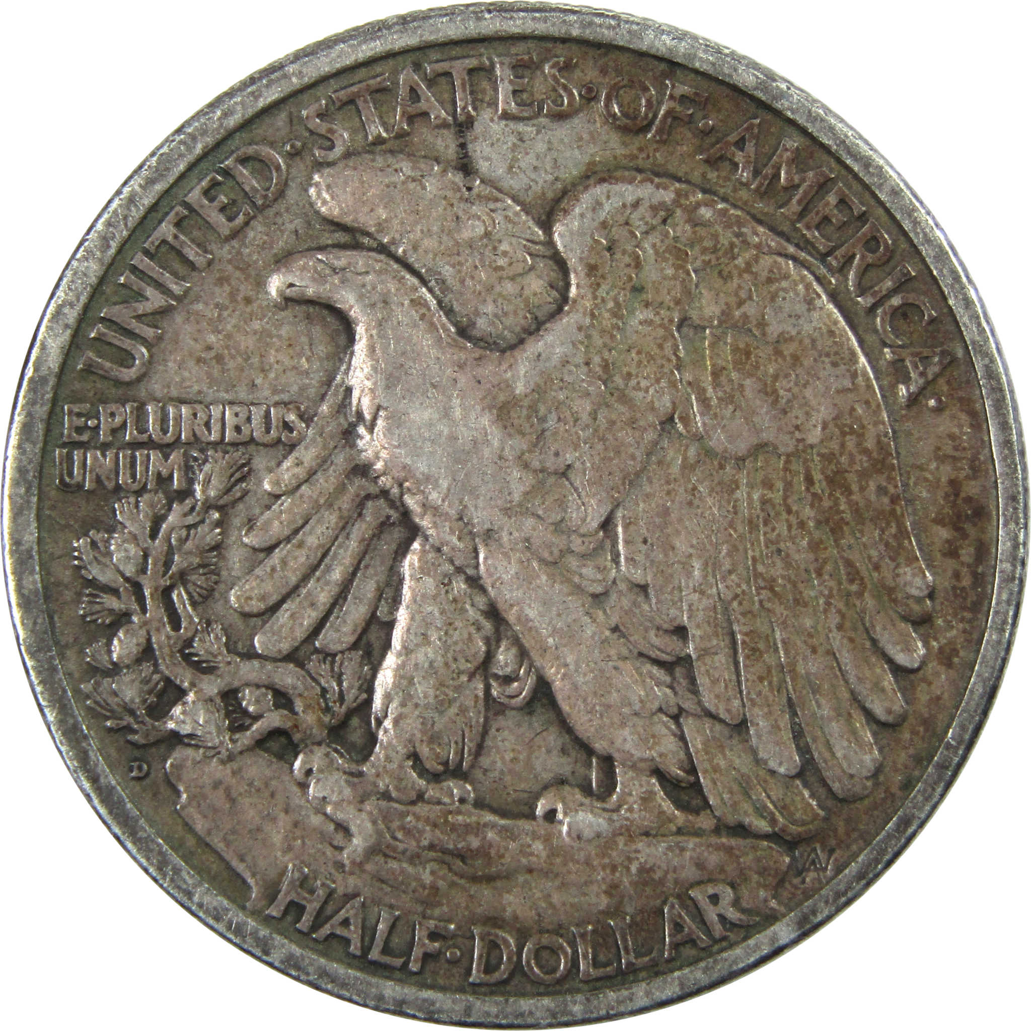 1920 D Liberty Walking Half Dollar VF Very Fine Silver 50c SKU:I13817