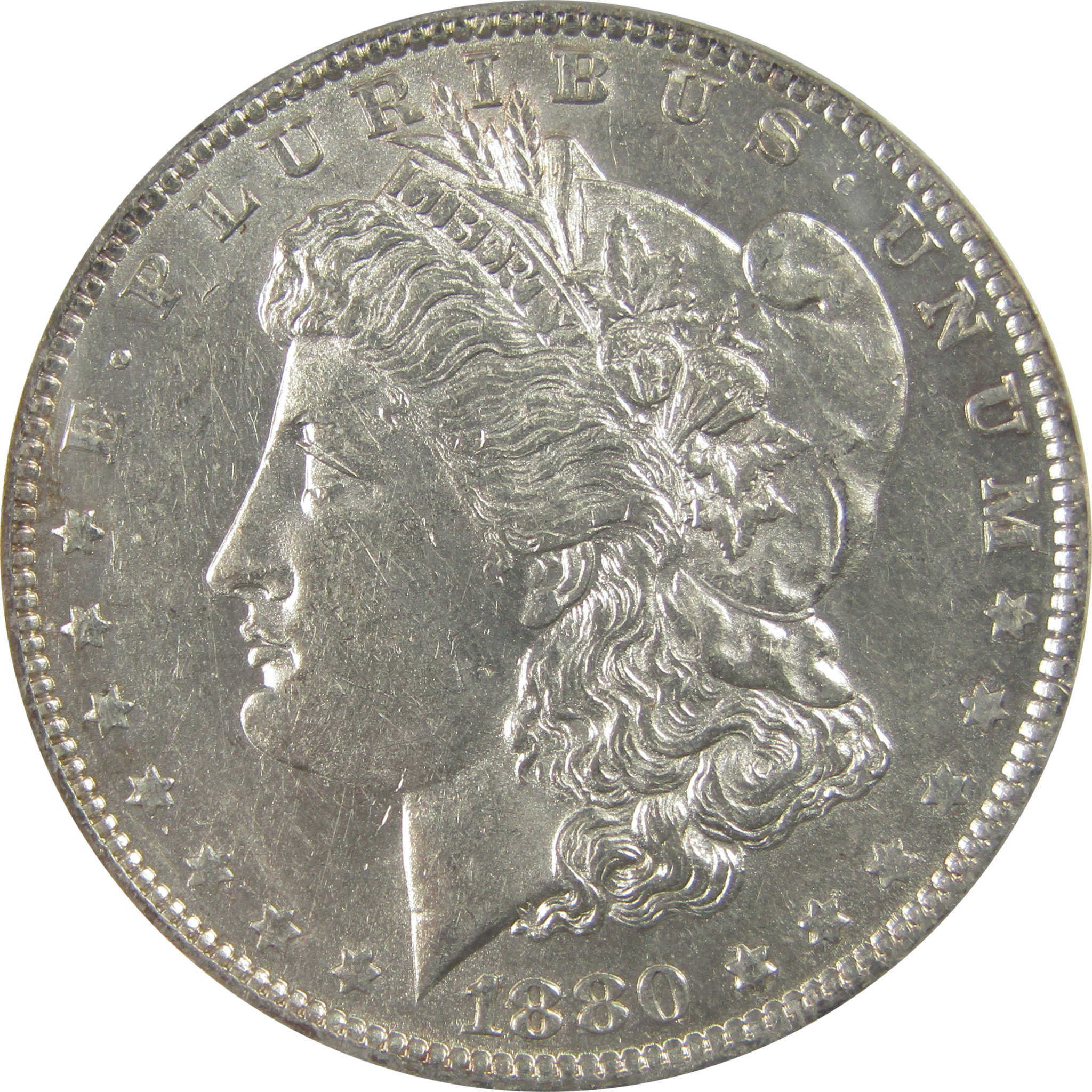 1880 O Morgan Dollar AU 53 ANACS Silver $1 Coin SKU:I22221 - Morgan coin - Morgan silver dollar - Morgan silver dollar for sale - Profile Coins &amp; Collectibles
