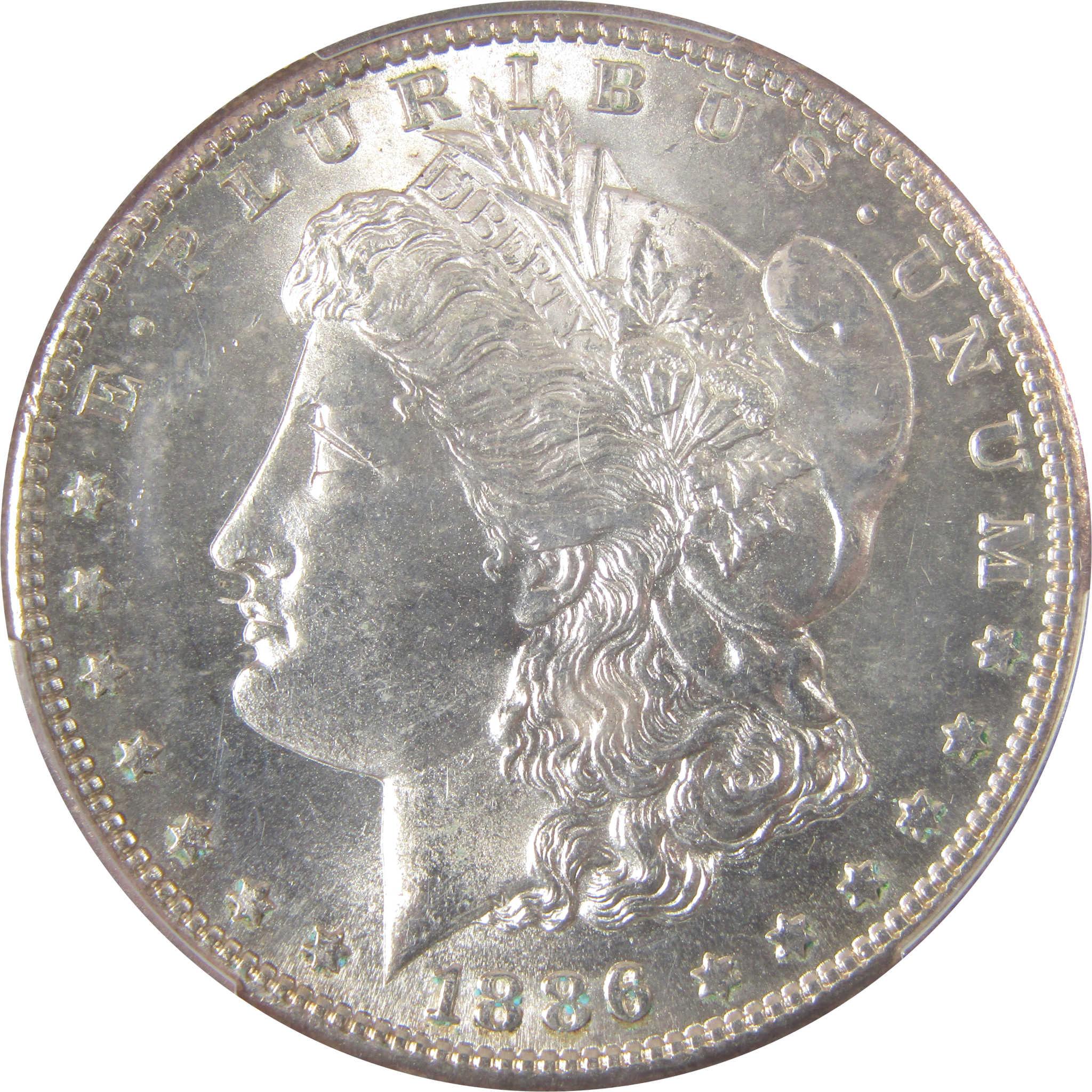 1886 S Morgan Dollar MS 63 PCGS Silver Uncirculated $1 Coin SKU:I17397 - Morgan coin - Morgan silver dollar - Morgan silver dollar for sale - Profile Coins &amp; Collectibles