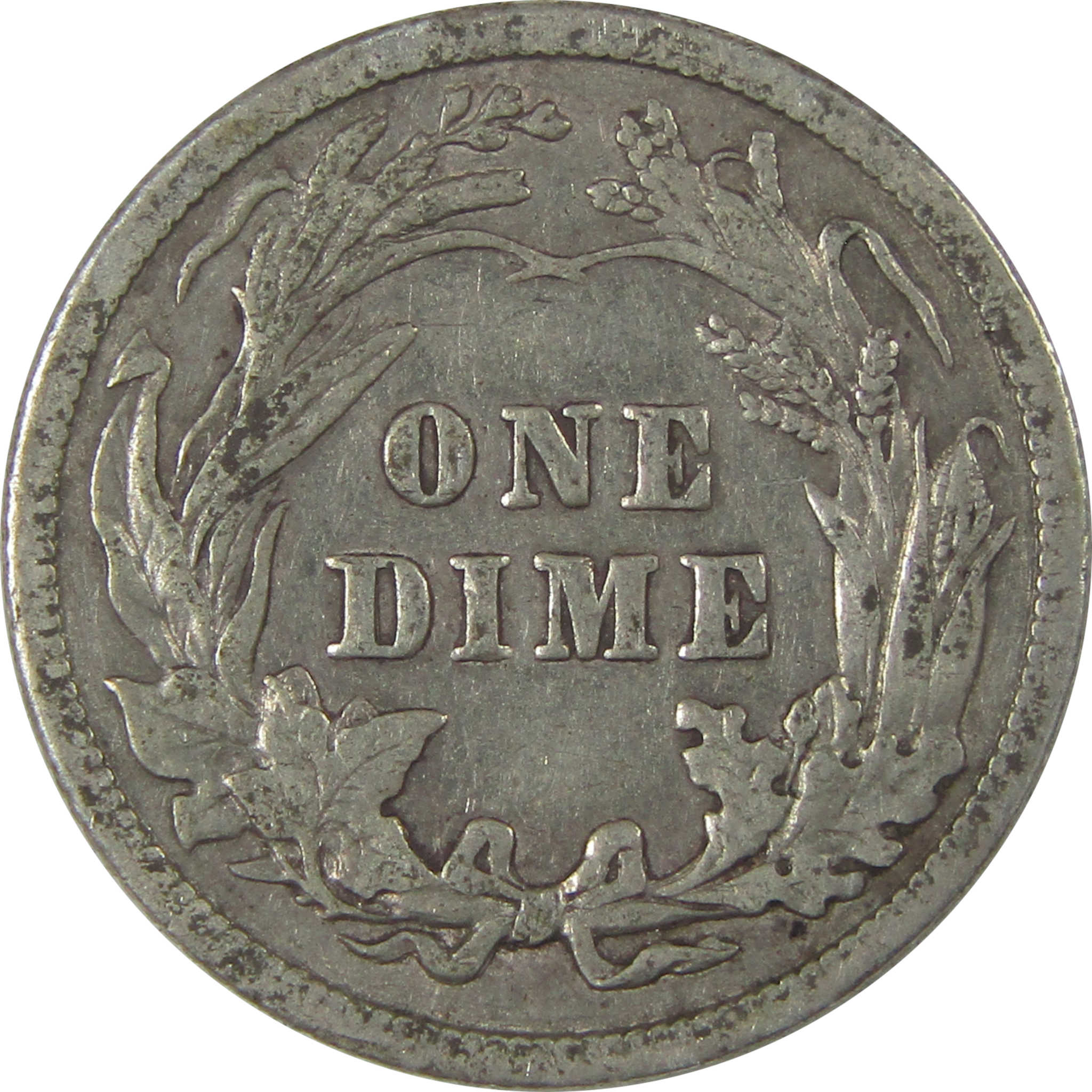 1914 Barber Dime XF EF Extremely Fine Silver 10c Coin SKU:I21106