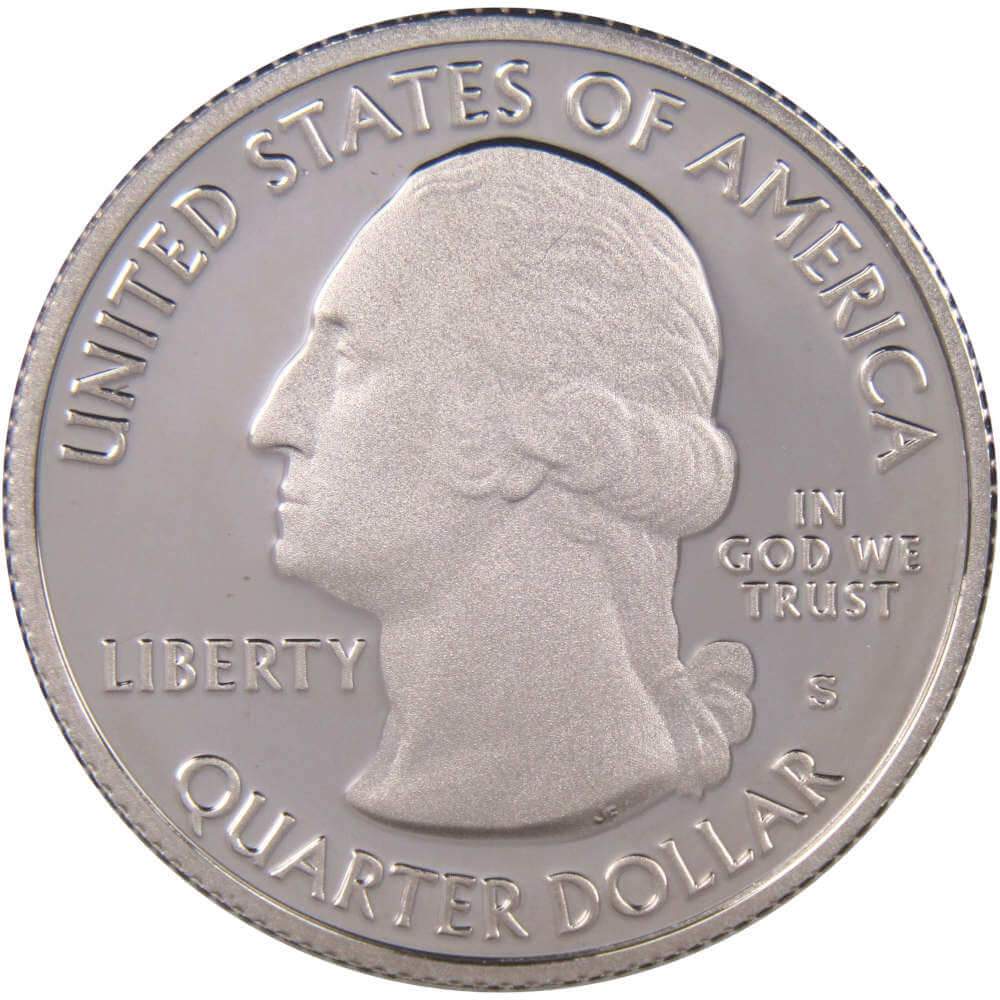 2015 S Blue Ridge Parkway Quarter Clad Proof 25c Coin Collectible