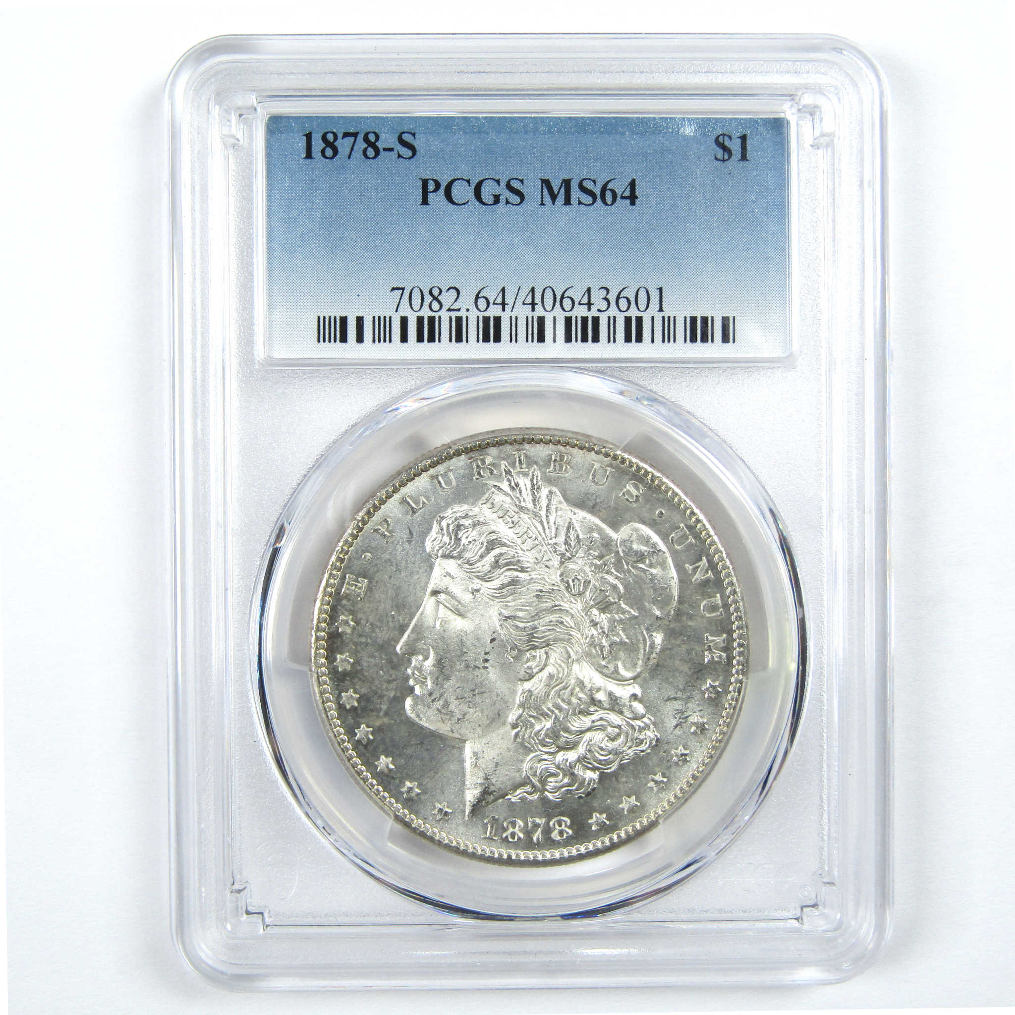 1878 S Morgan Dollar MS 64 PCGS Silver $1 Uncirculated Coin SKU:I13393 - Morgan coin - Morgan silver dollar - Morgan silver dollar for sale - Profile Coins &amp; Collectibles
