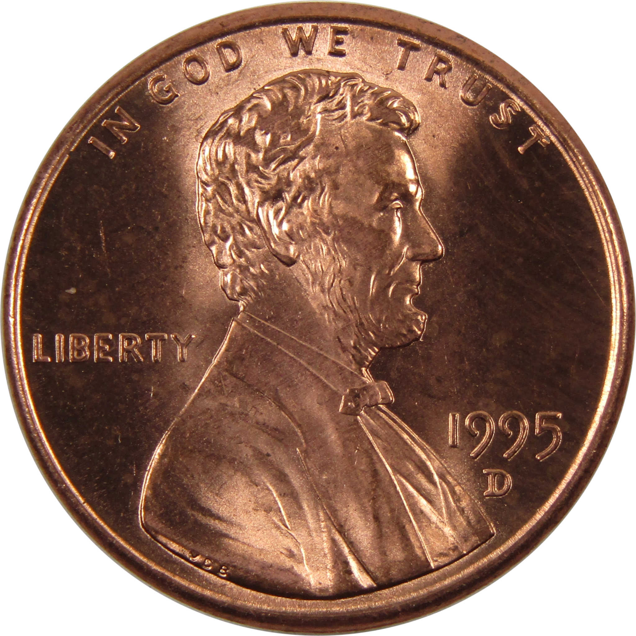 1995 D Lincoln Memorial Cent BU Uncirculated Penny 1c Coin