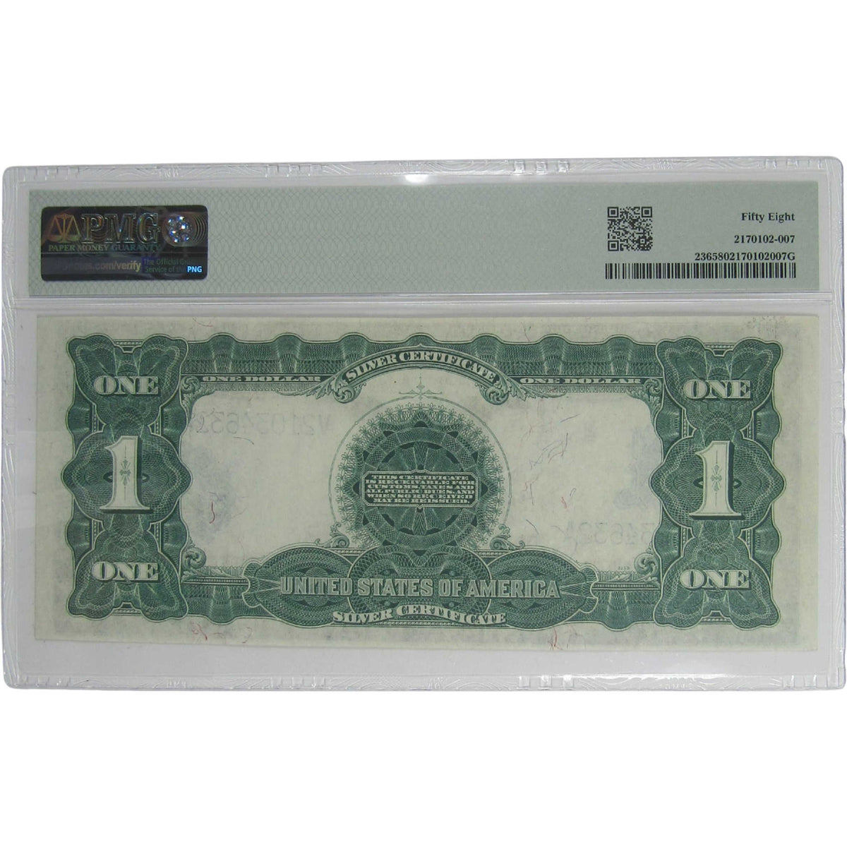 1899 $1 Silver Certificate Fr 236 Choice About Uncirculated 58 PMG