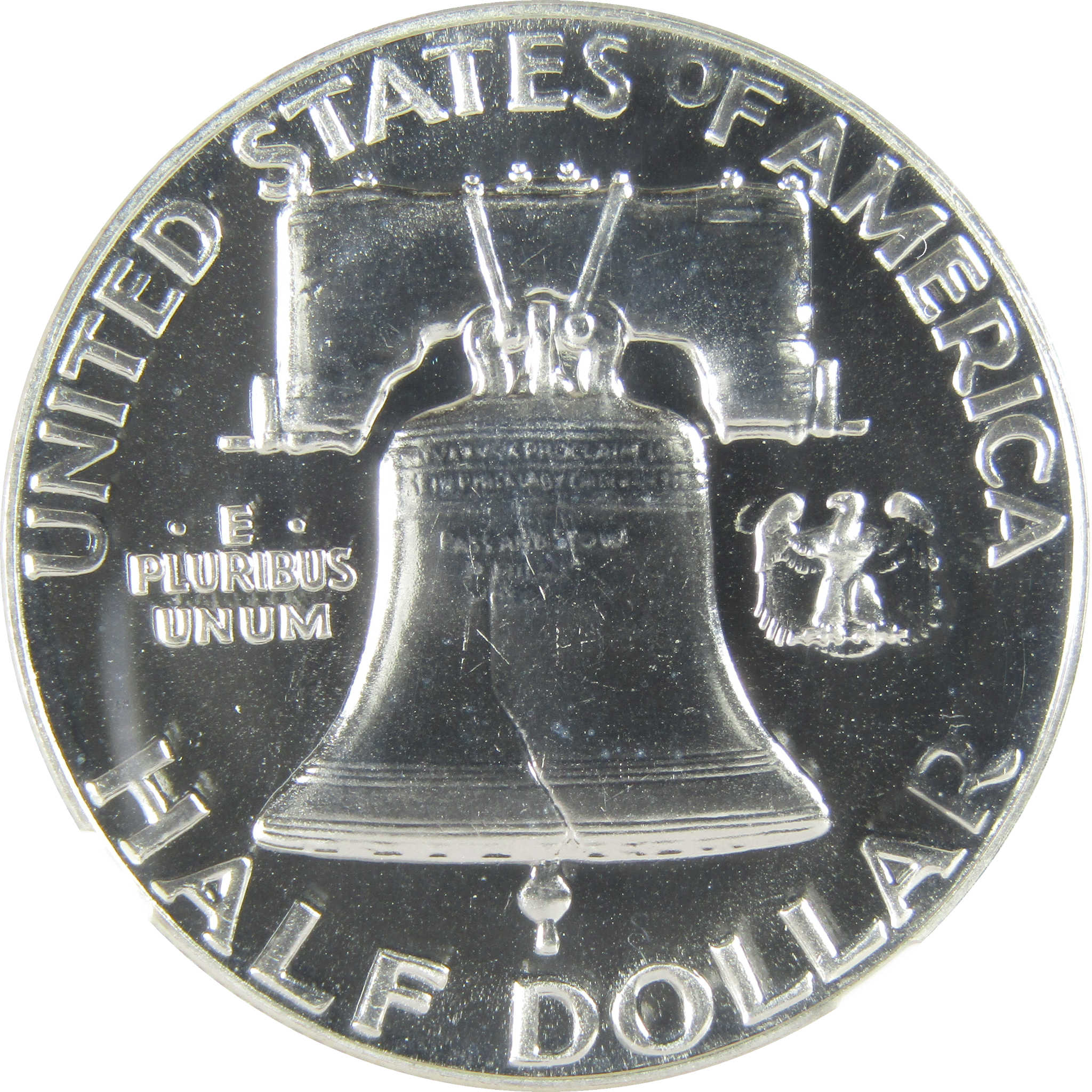 1955 Franklin Silver Half Dollar PF 68 NGC Proof 50c Coin SKU:I27409