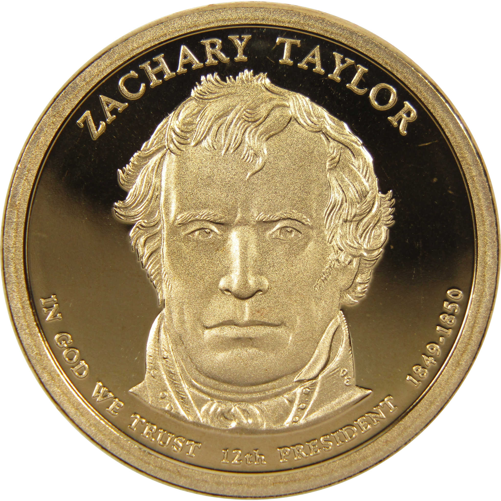 2009 S Zachary Taylor Presidential Dollar Choice Proof $1 Coin