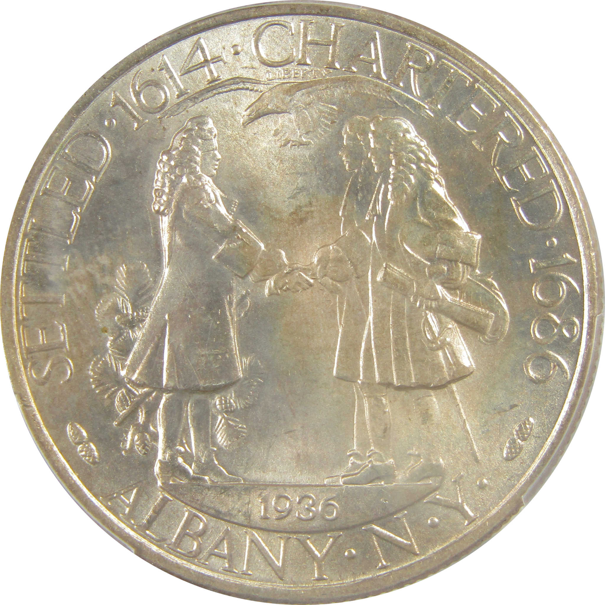 Albany New York Commemorative Half Dollar 1936 MS 65 PCGS SKU:I22015