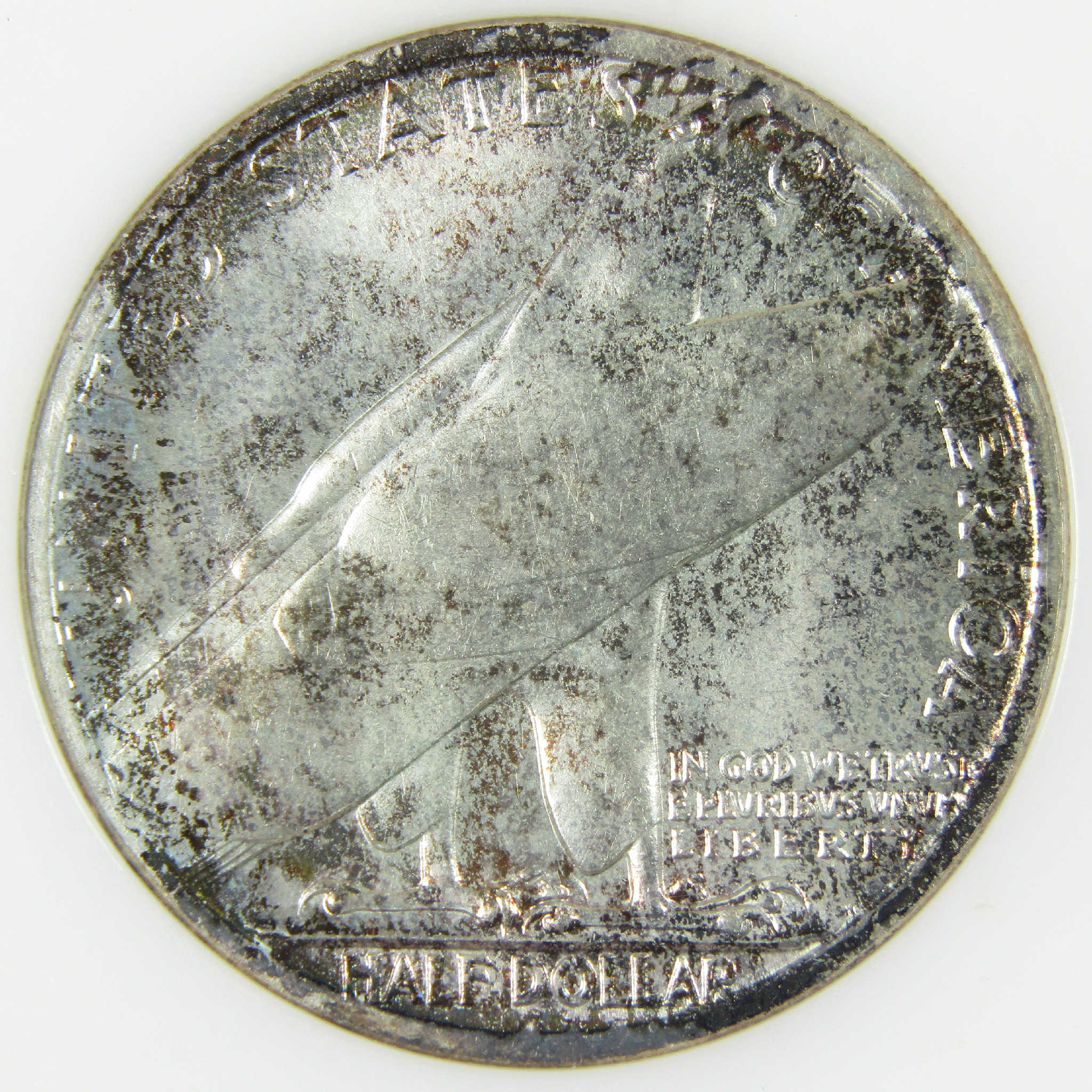 1936 Bridgeport Connecticut Commemorative Silver Half Dollar MS 64 NGC