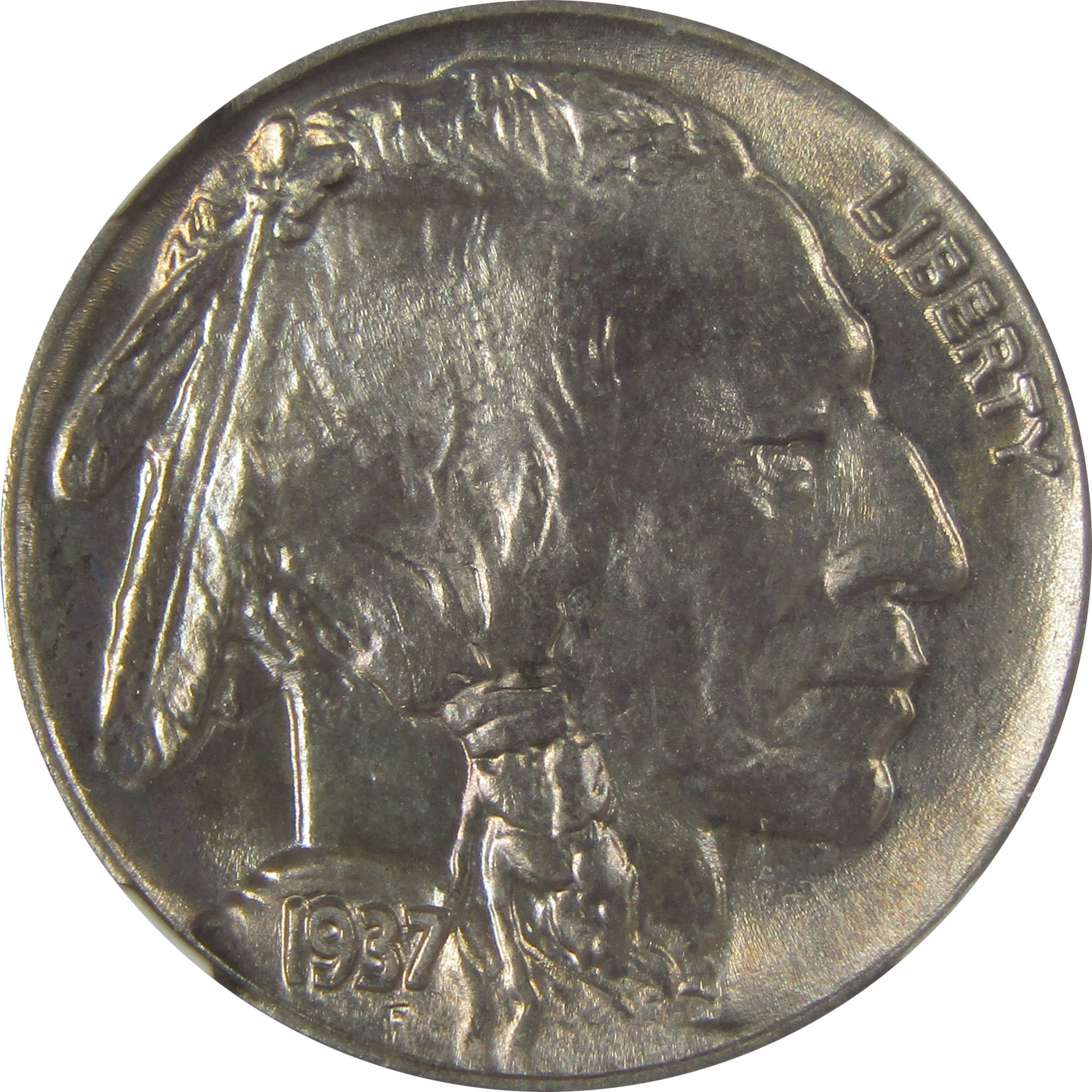 1937 Indian Head Buffalo Nickel MS 66 NGC Bag Fragment SKU:I22658