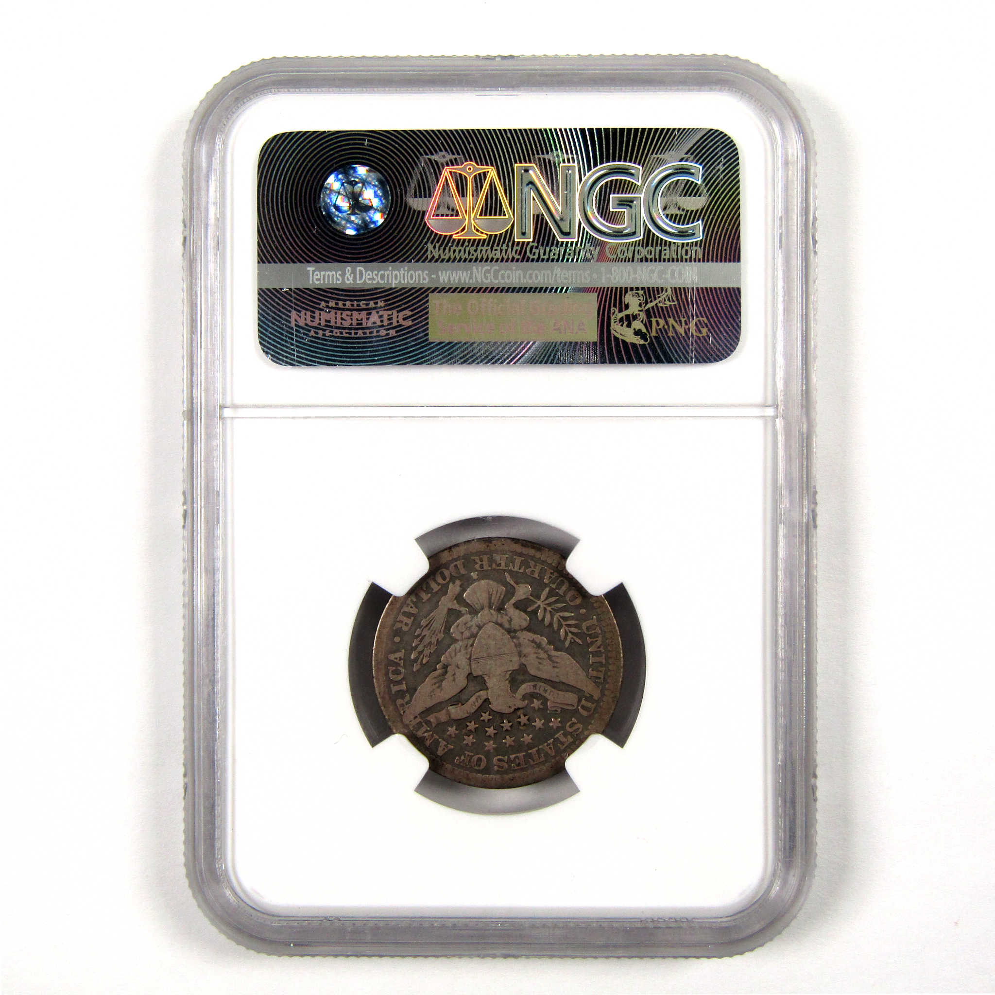 1914 S Barber Quarter VG 8 NGC 90% Silver 25c Coin SKU:I9110