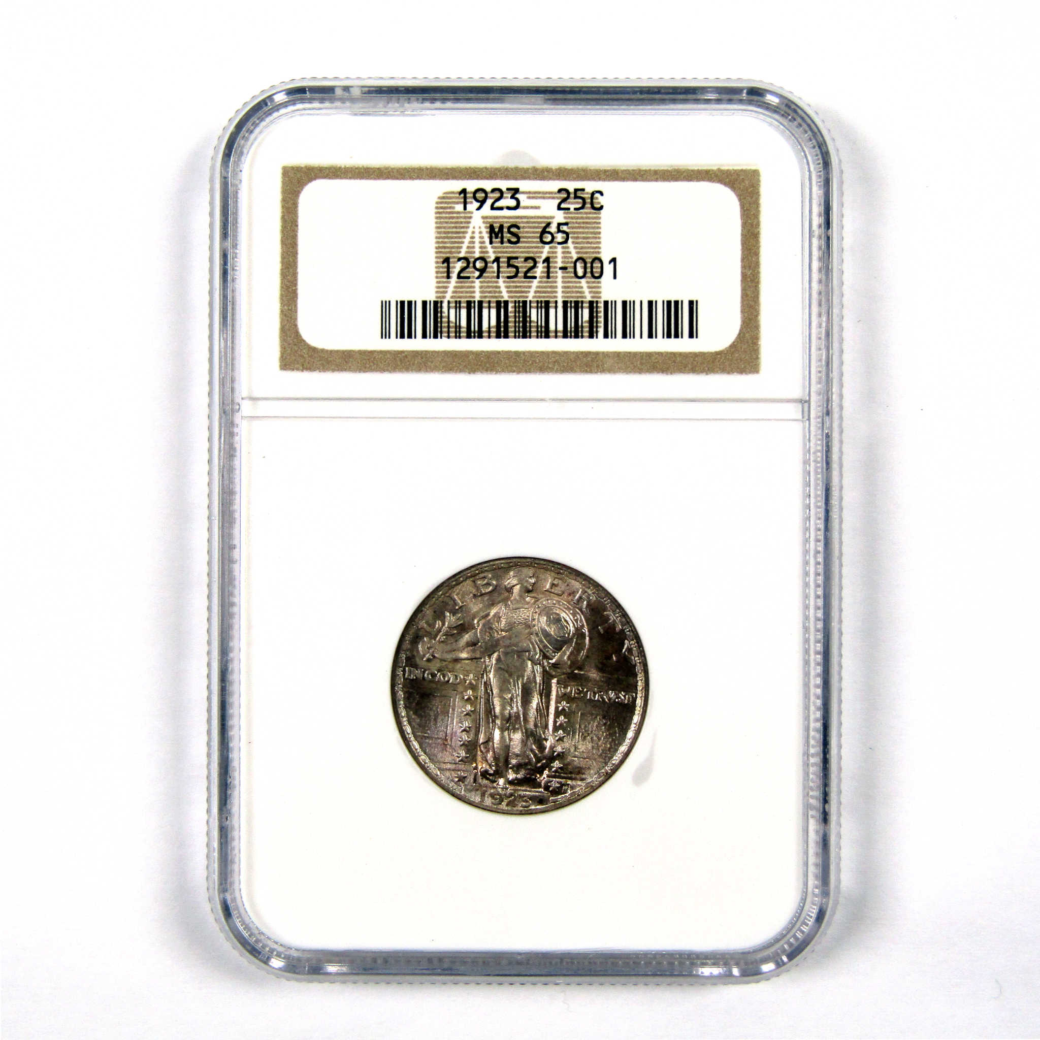 1923 Standing Liberty Quarter MS 65 NGC 90% Silver 25c Unc SKU:I9206