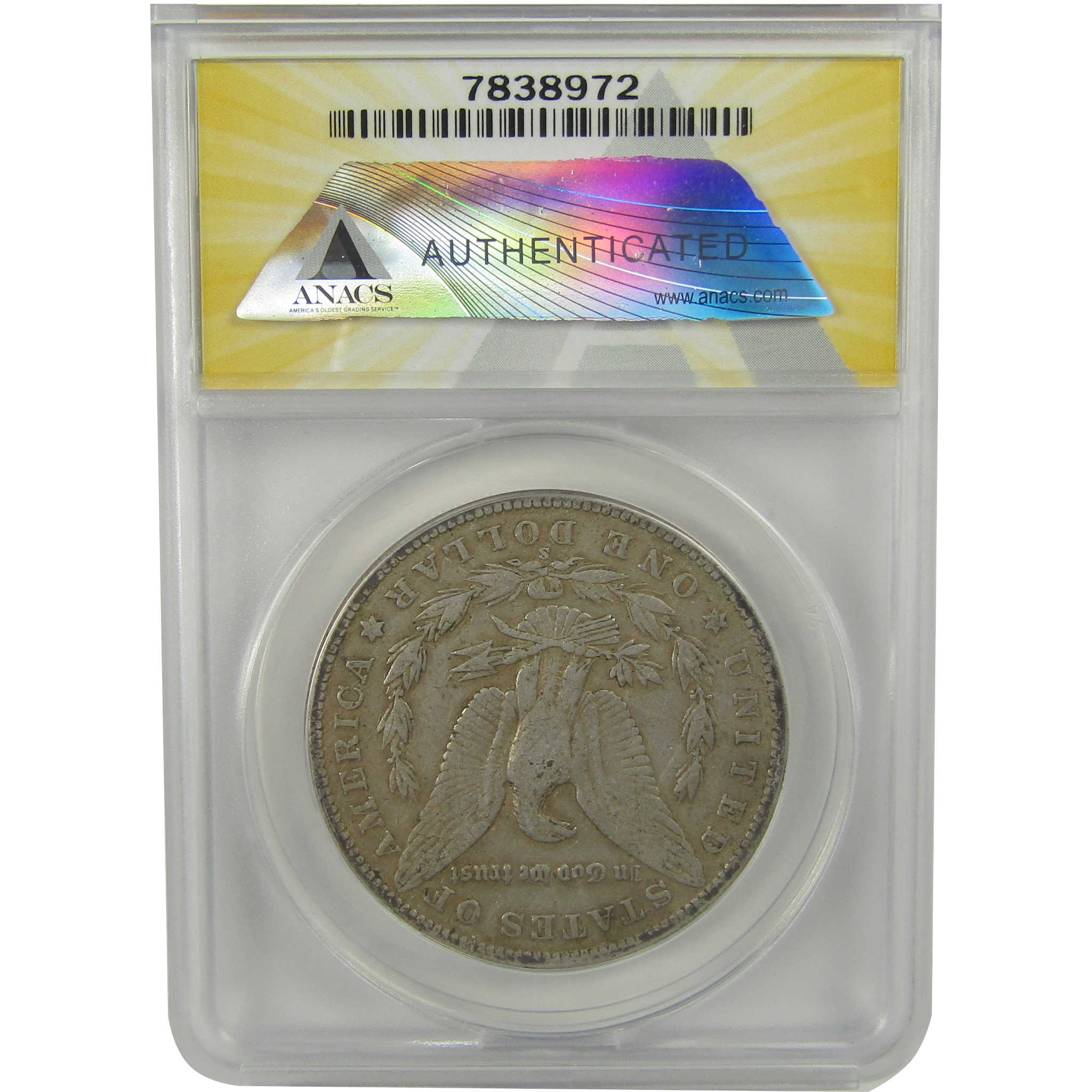 1903 S Morgan Dollar F 12 Details ANACS Silver $1 Coin SKU:I22354 - Morgan coin - Morgan silver dollar - Morgan silver dollar for sale - Profile Coins &amp; Collectibles