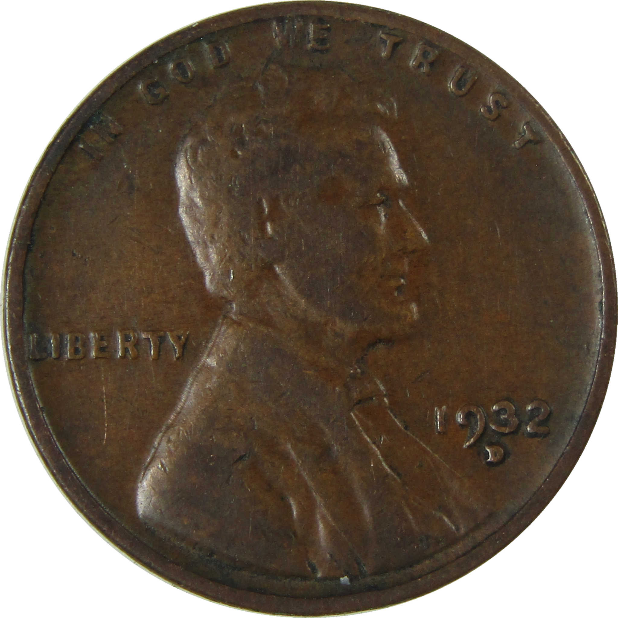 1932 D Lincoln Wheat Cent VG Very Good Penny 1c Coin SKU:I26775