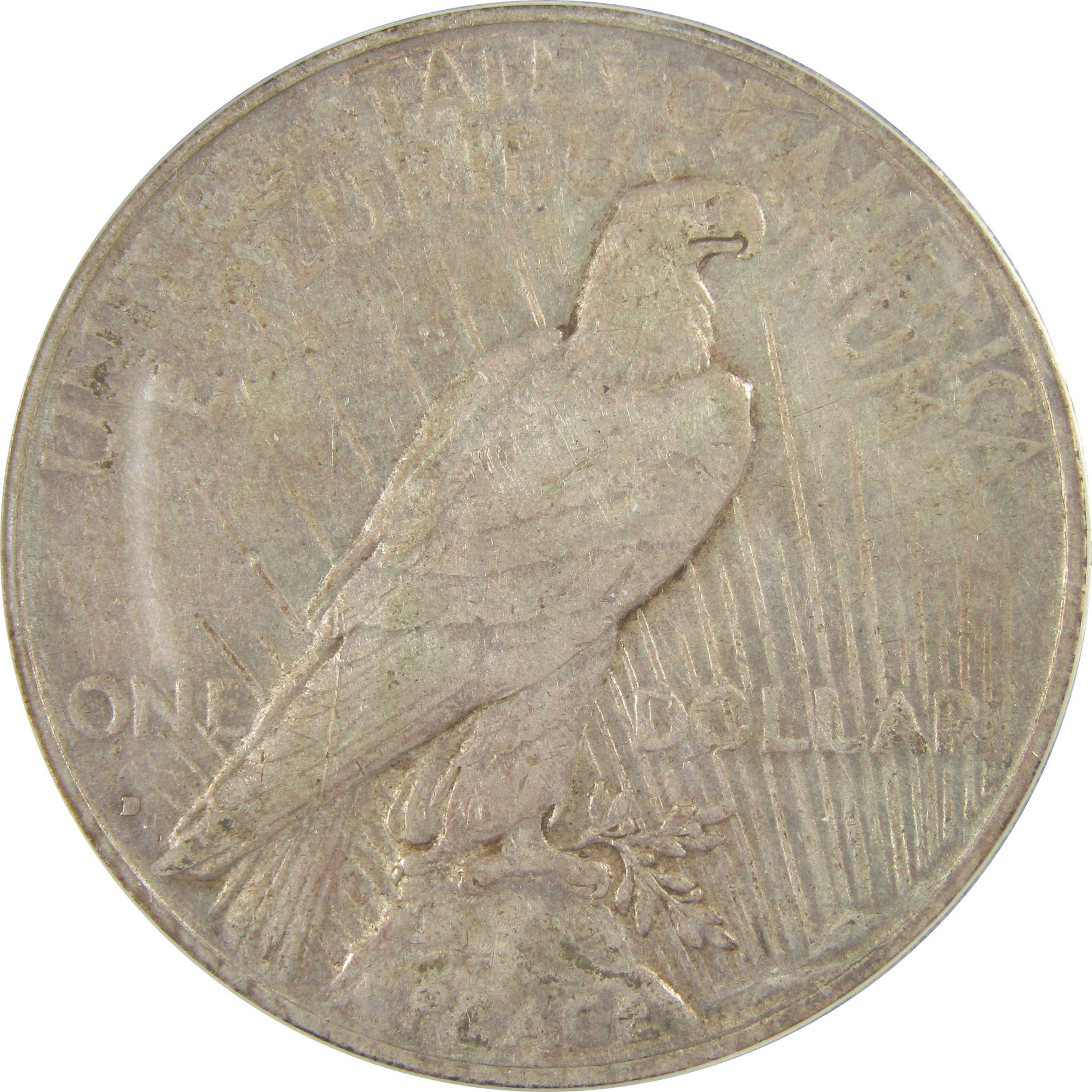 1934 D Peace Dollar EF 40 ANACS Silver $1 Coin SKU:I20865