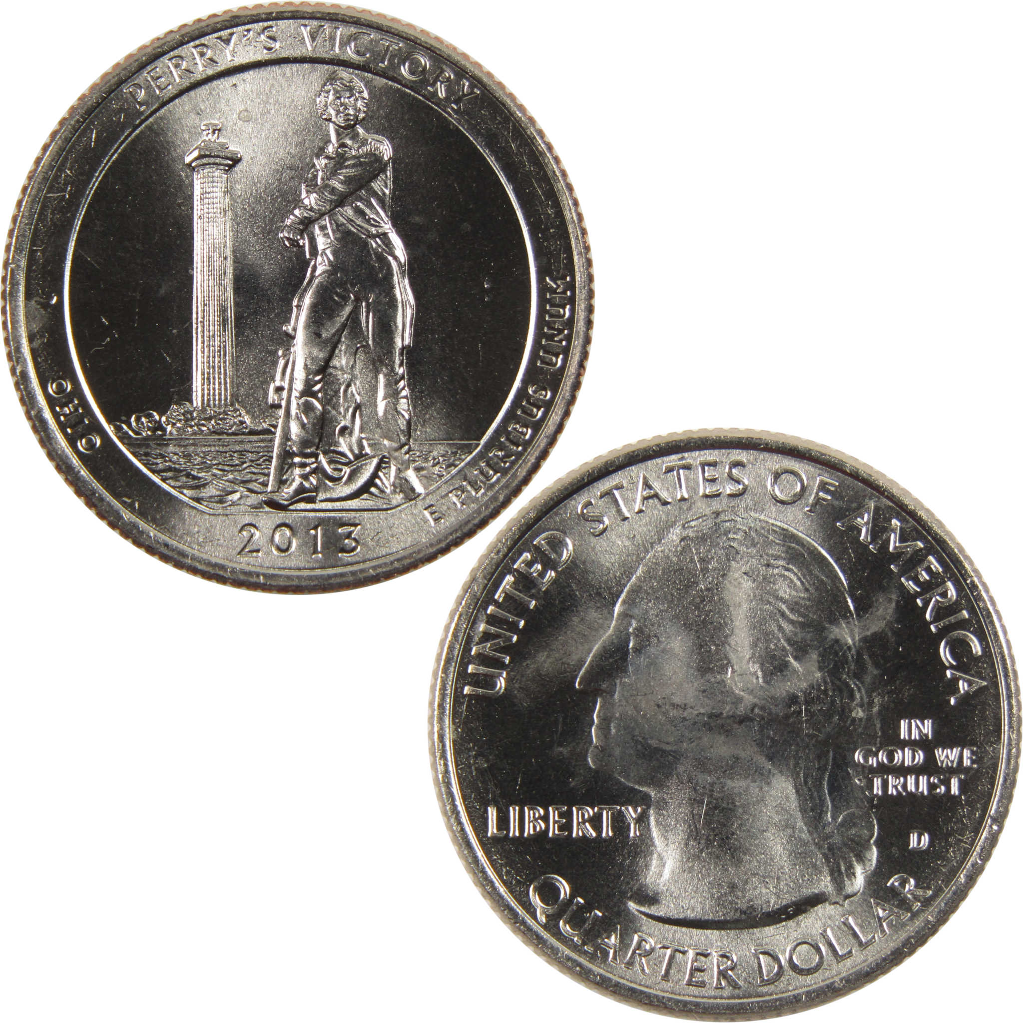 2013 D Perry's Victory National Park Quarter BU Uncirculated Clad 25c