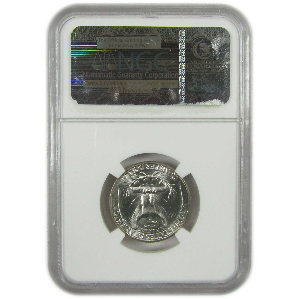 1950 Washington Silver Quarter MS 65 NGC 25c Coin SKU:I28788