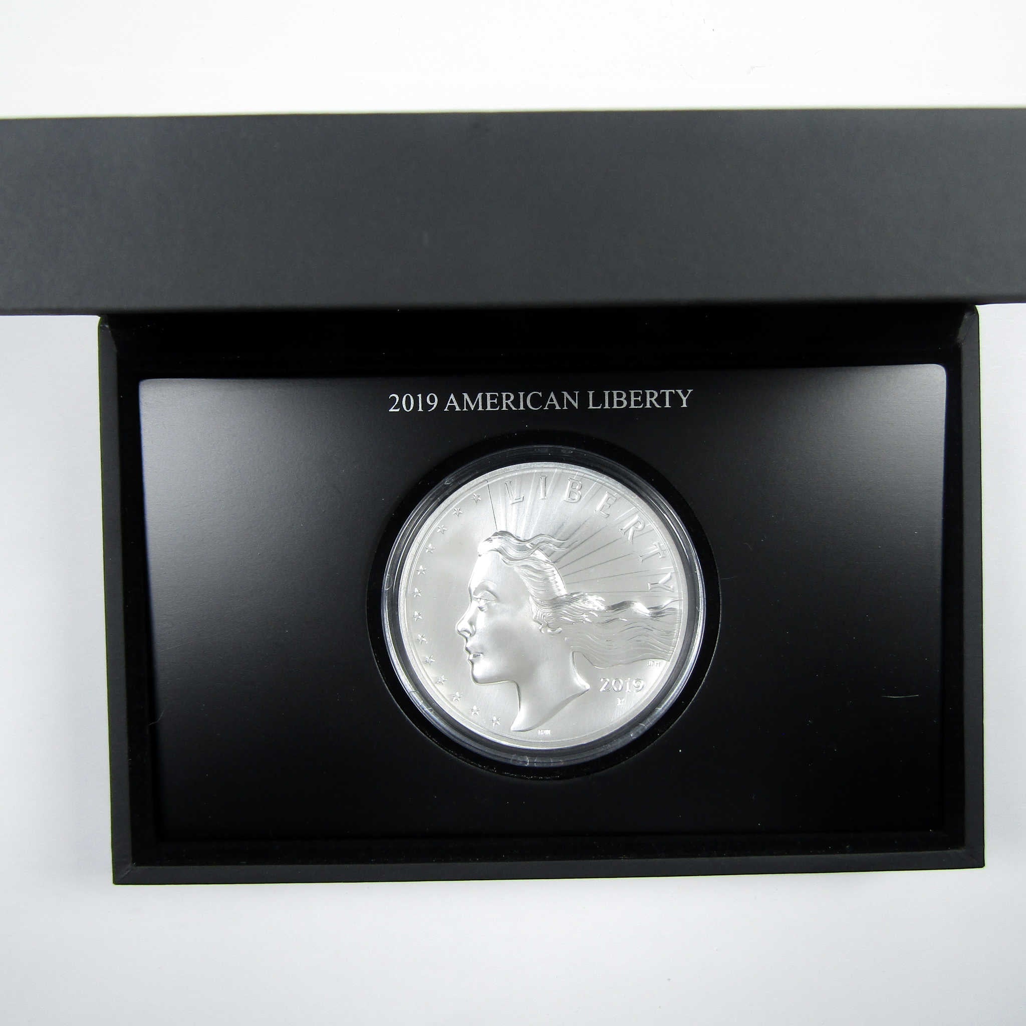 2019 P High Relief American Liberty Medal Unc .999 Silver SKU:CPC7278