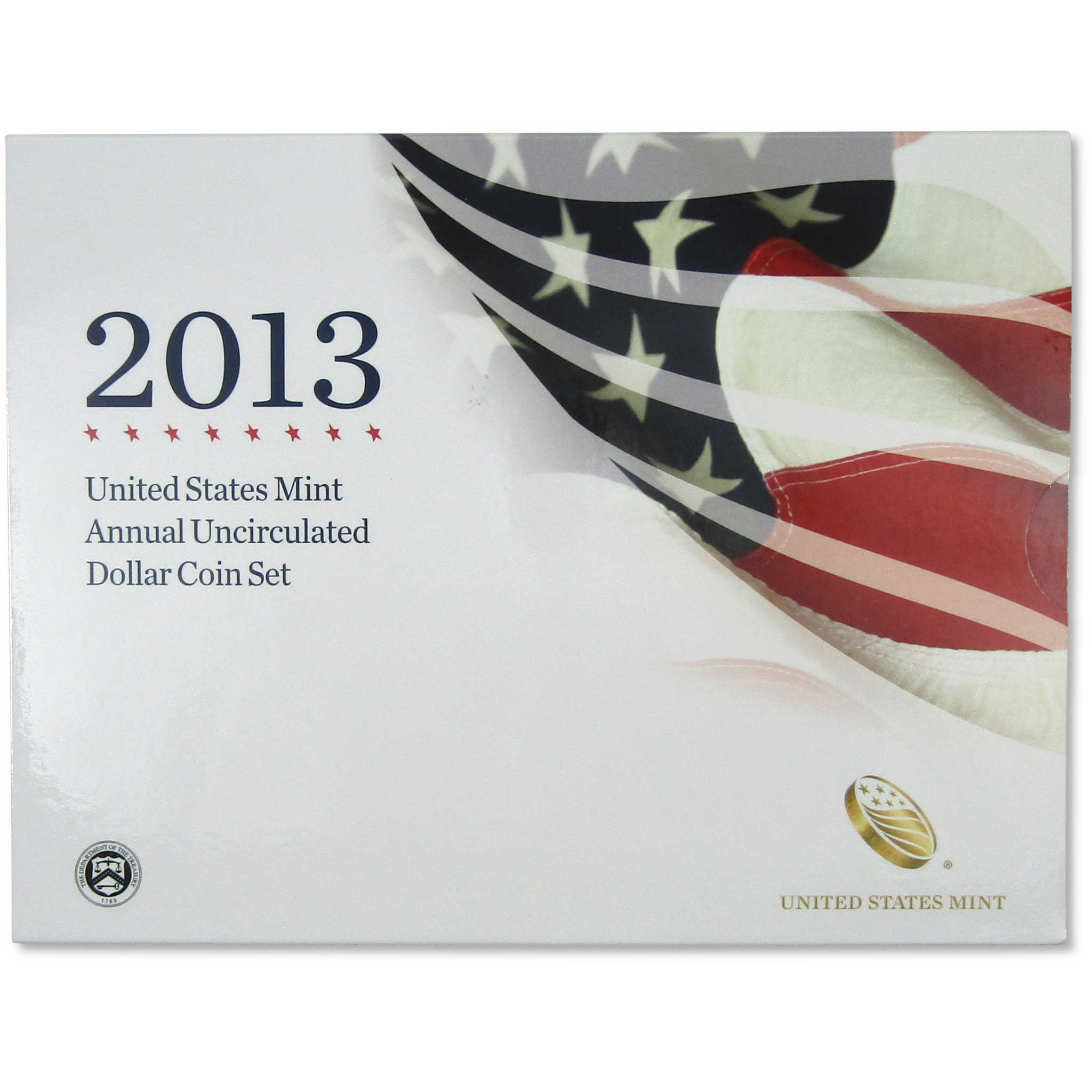 2013 U.S. Mint Annual Uncirculated Dollar Coin Set OGP COA SKU:CPC3847