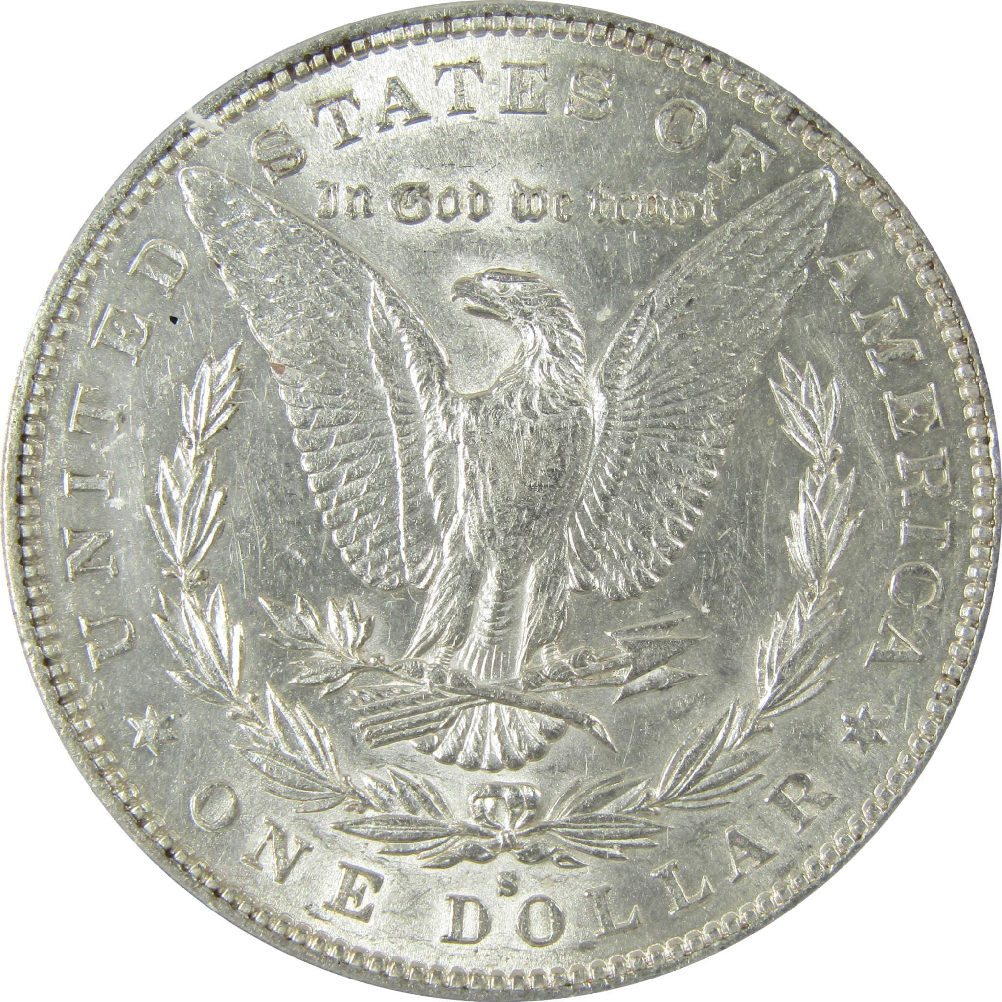 1883 S Morgan Silver Dollar AU 50 Details ANACS $1 Coin SKU:CP603 - Morgan coin - Morgan silver dollar - Morgan silver dollar for sale - Profile Coins &amp; Collectibles