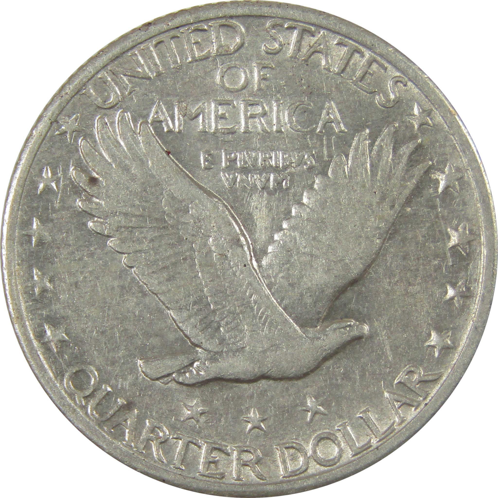 1928 Standing Liberty Silver Quarter AU About Uncirculated SKU:I25138