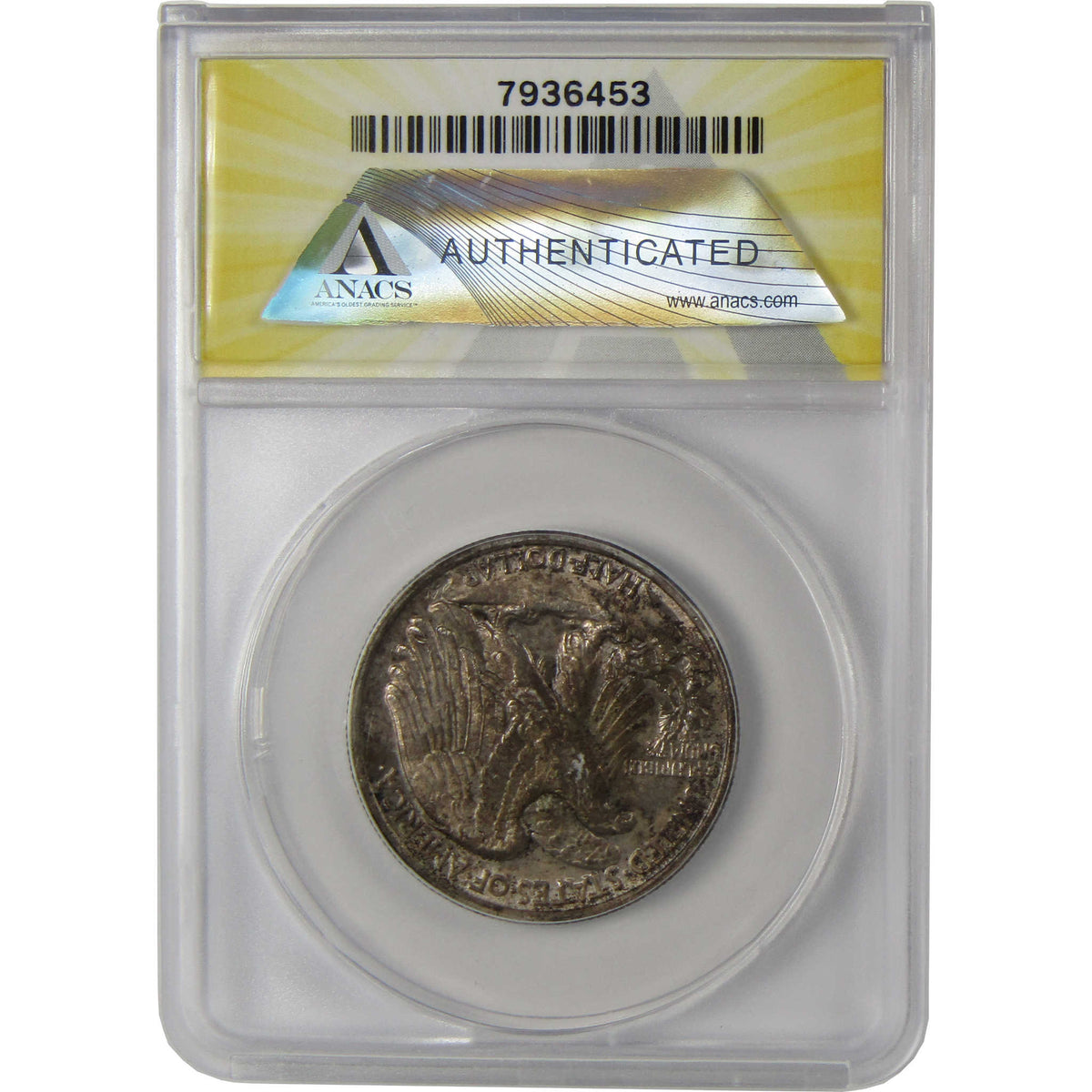1936 Liberty Walking Silver Half Dollar AU 58 ANACS Coin SKU:I28781