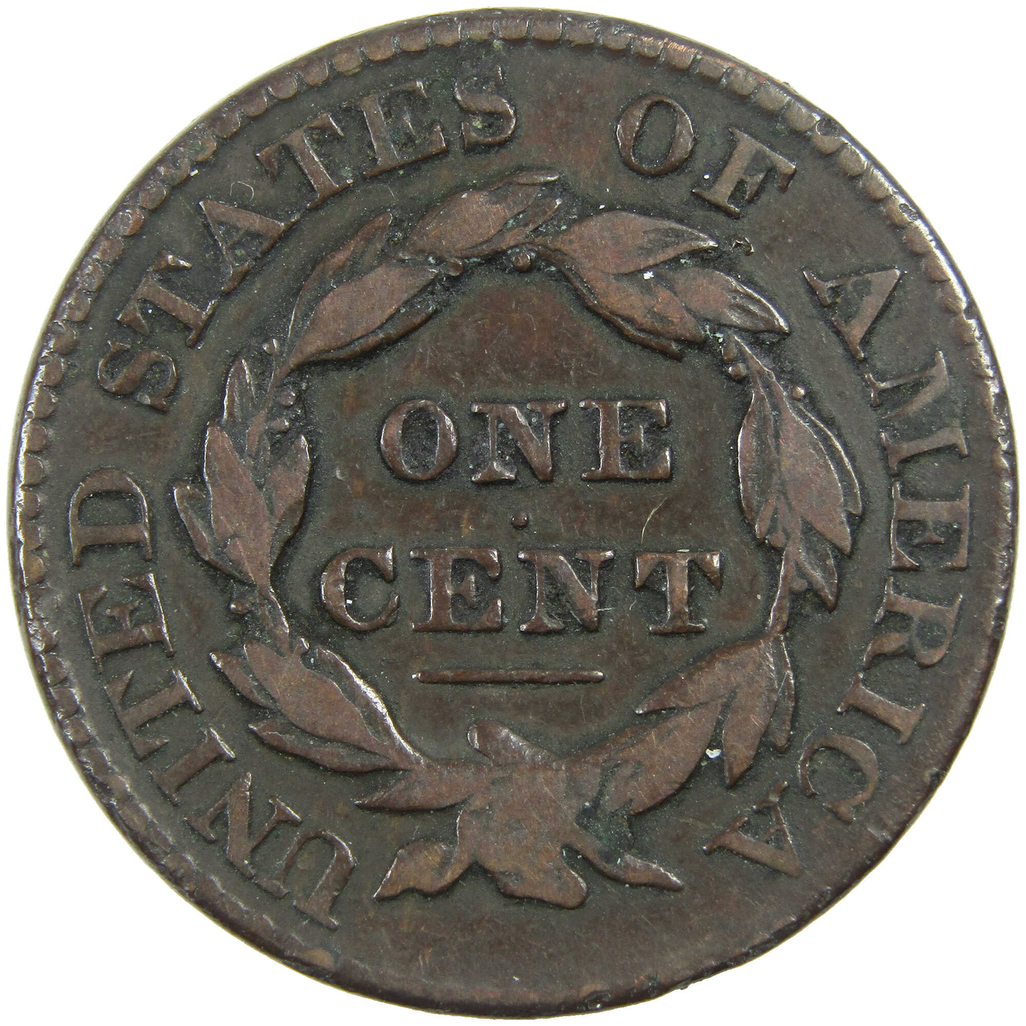 1826 Coronet Head Large Cent VF Very Fine Copper Penny SKU:I12913