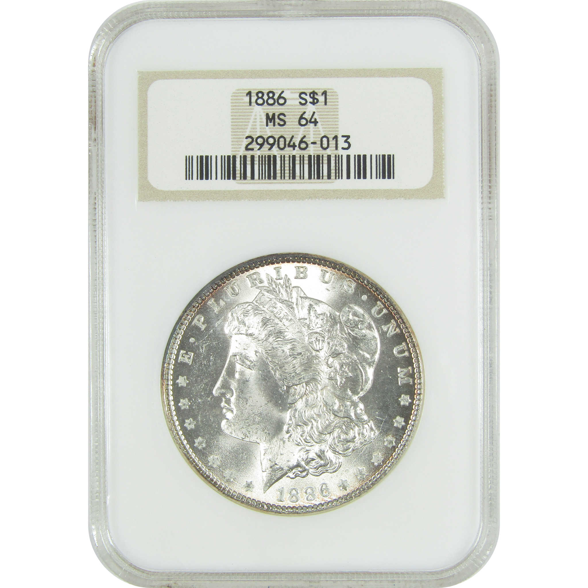 1886 Morgan Dollar MS 64 NGC Silver $1 Uncirculated Coin SKU:I15633 - Morgan coin - Morgan silver dollar - Morgan silver dollar for sale - Profile Coins &amp; Collectibles