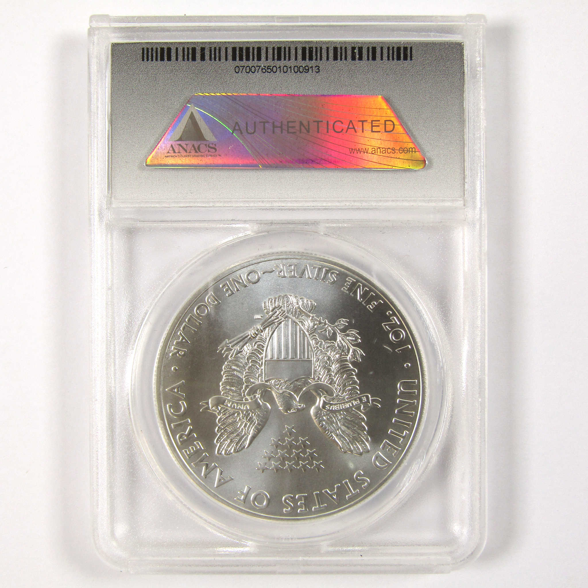 2013 American Silver Eagle MS 70 ANACS $1 Coin First Day SKU:CPC3486