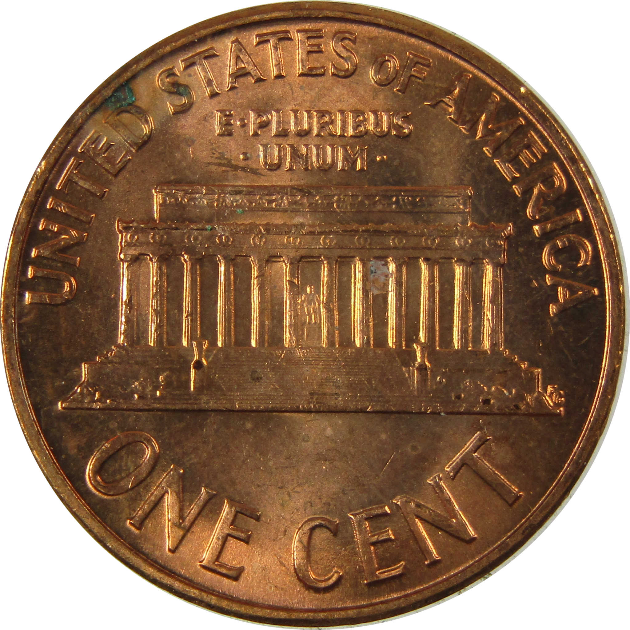 1960 Small Date Lincoln Memorial 1c Uncirculated Mint State SKU:I26585