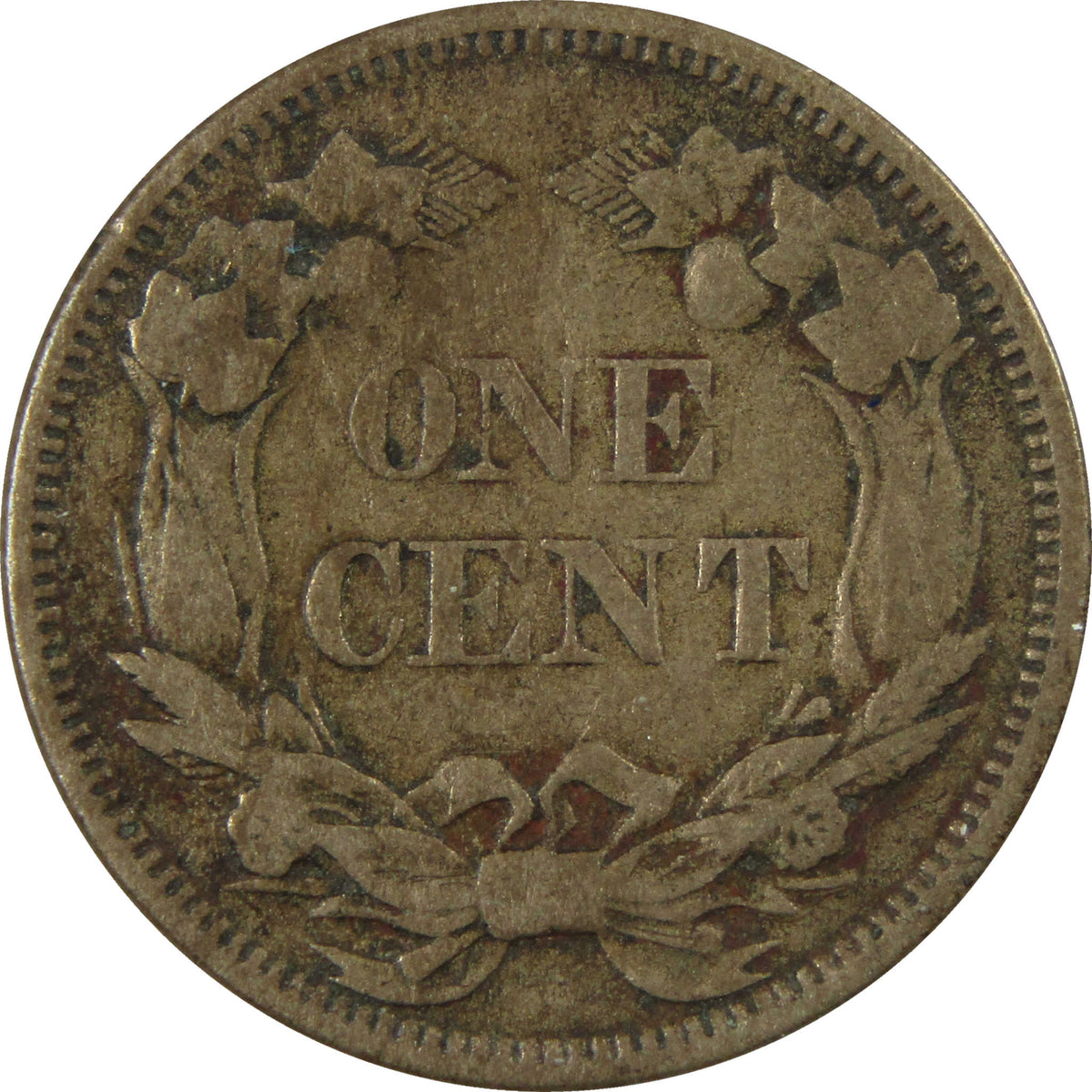 1858 Small Letters Flying Eagle Cent VF Very Fine 1c Coin SKU:I28618