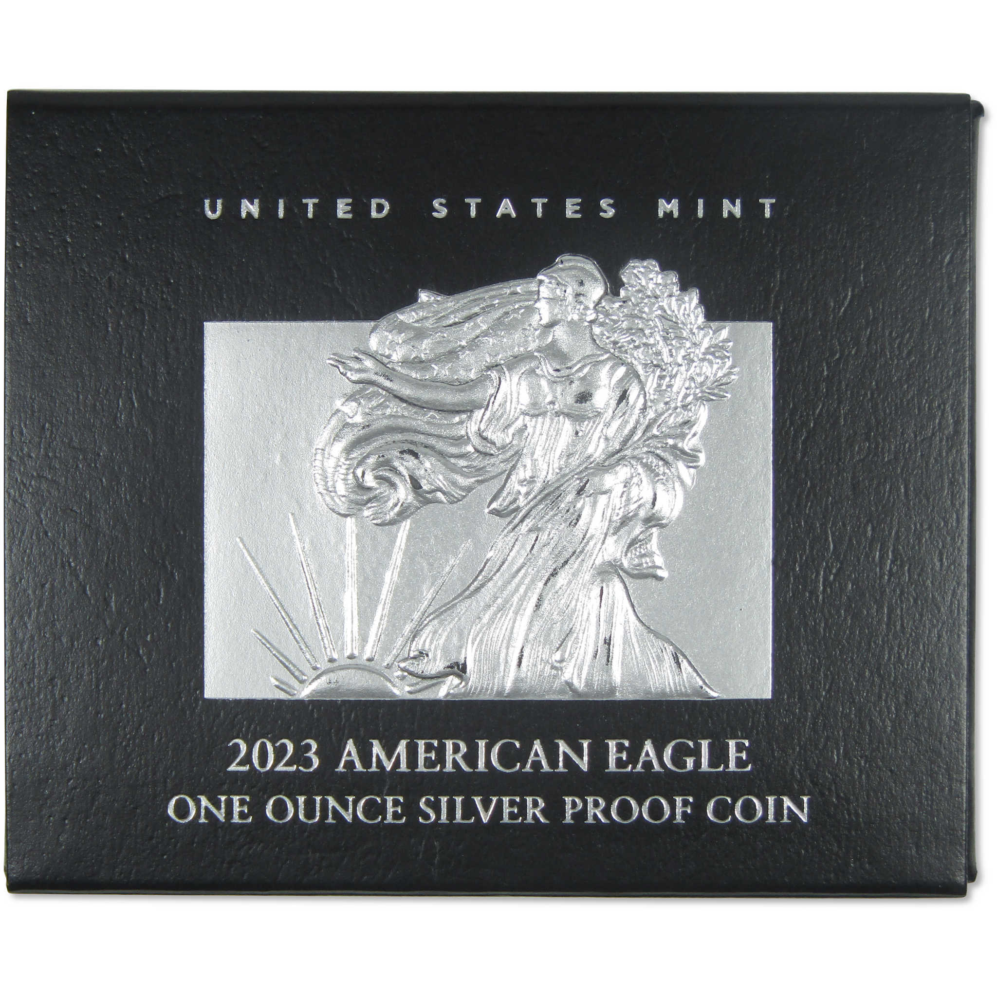 2023 S American Eagle Dollar Proof 1 oz .999 Silver Bullion $1 OGP COA