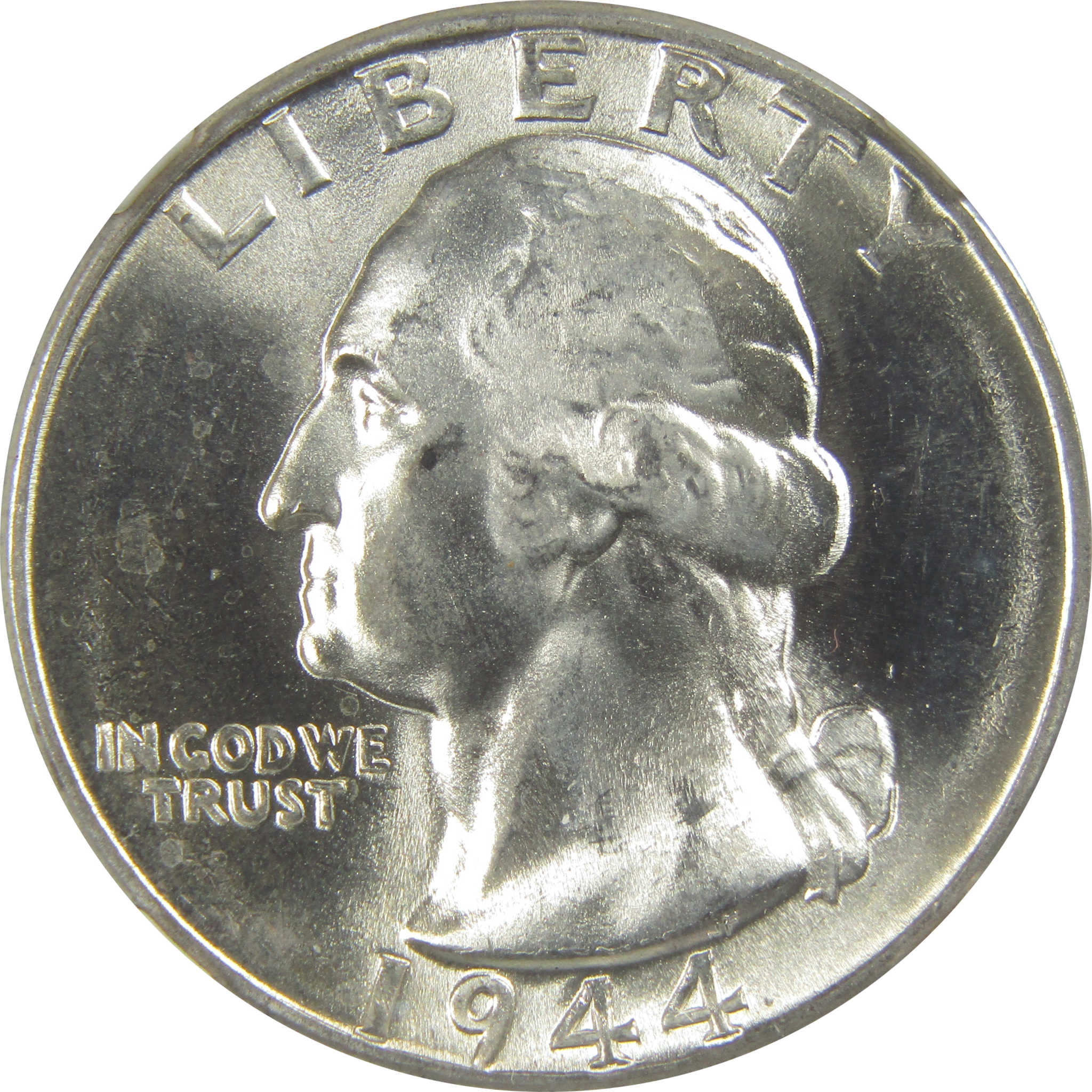 1944 Washington Quarter MS 66 NGC Silver Bag Fragment SKU:I20498