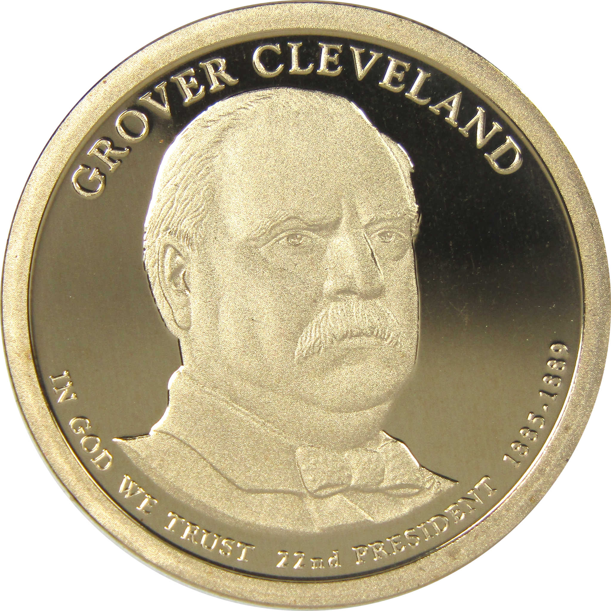 2012 S Grover Cleveland 1st Term Presidential Dollar Choice Proof $1