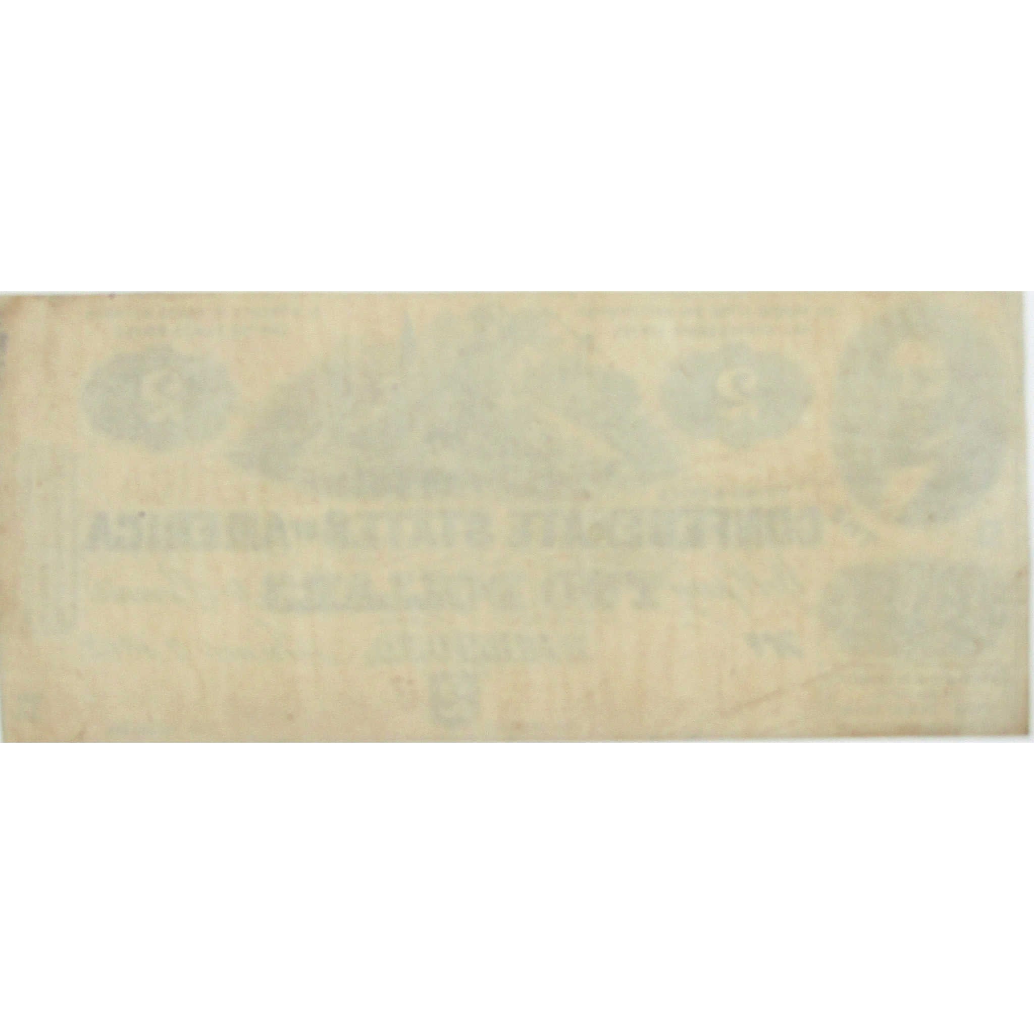 1862 $2 Confederate Note T42 Extremely Fine or Better Currency