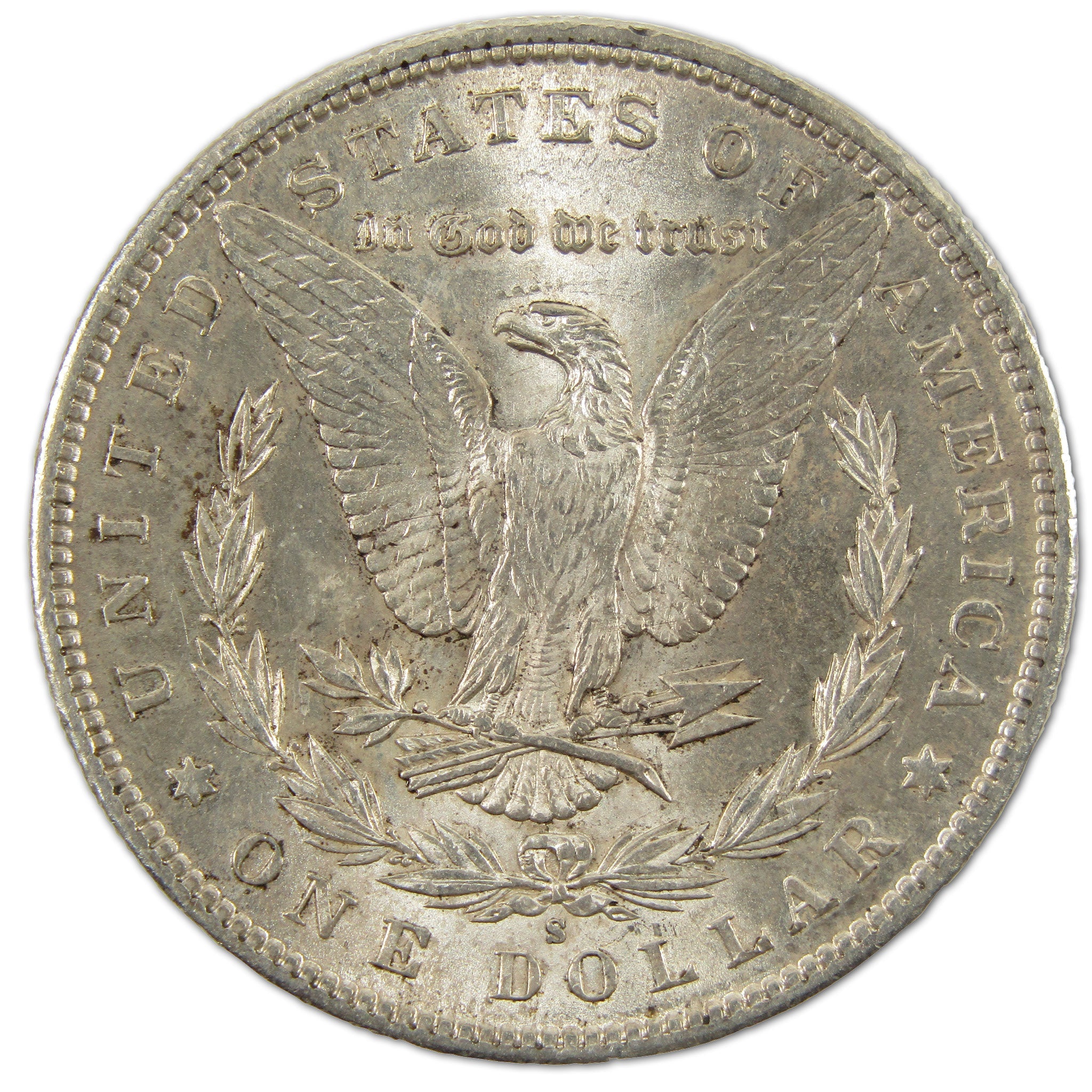 1891 S Morgan Dollar Borderline Uncirculated Silver $1 Coin SKU:I10754 - Morgan coin - Morgan silver dollar - Morgan silver dollar for sale - Profile Coins &amp; Collectibles