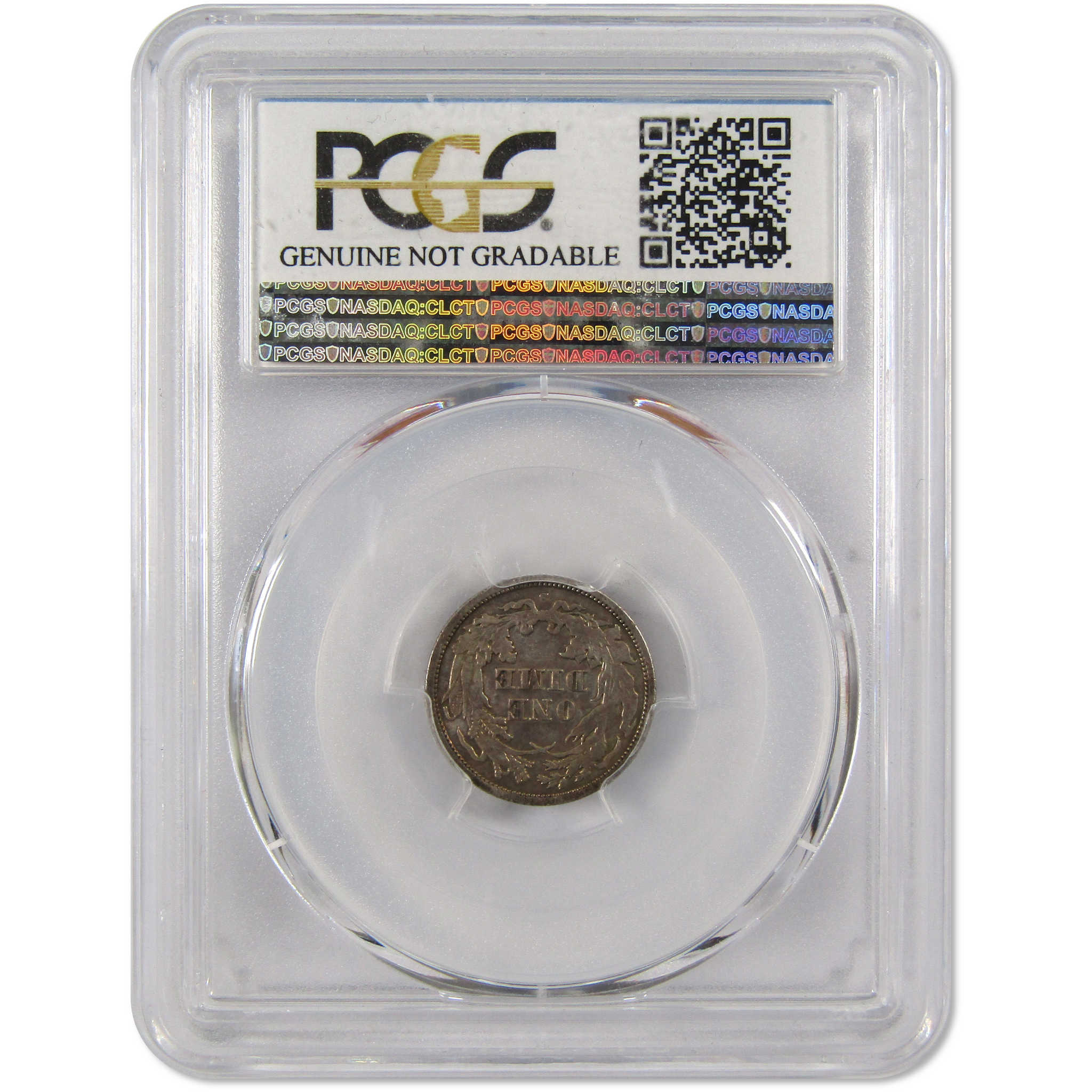 1864 S Seated Liberty Dime AU Details PCGS Silver 10c Coin SKU:I9608