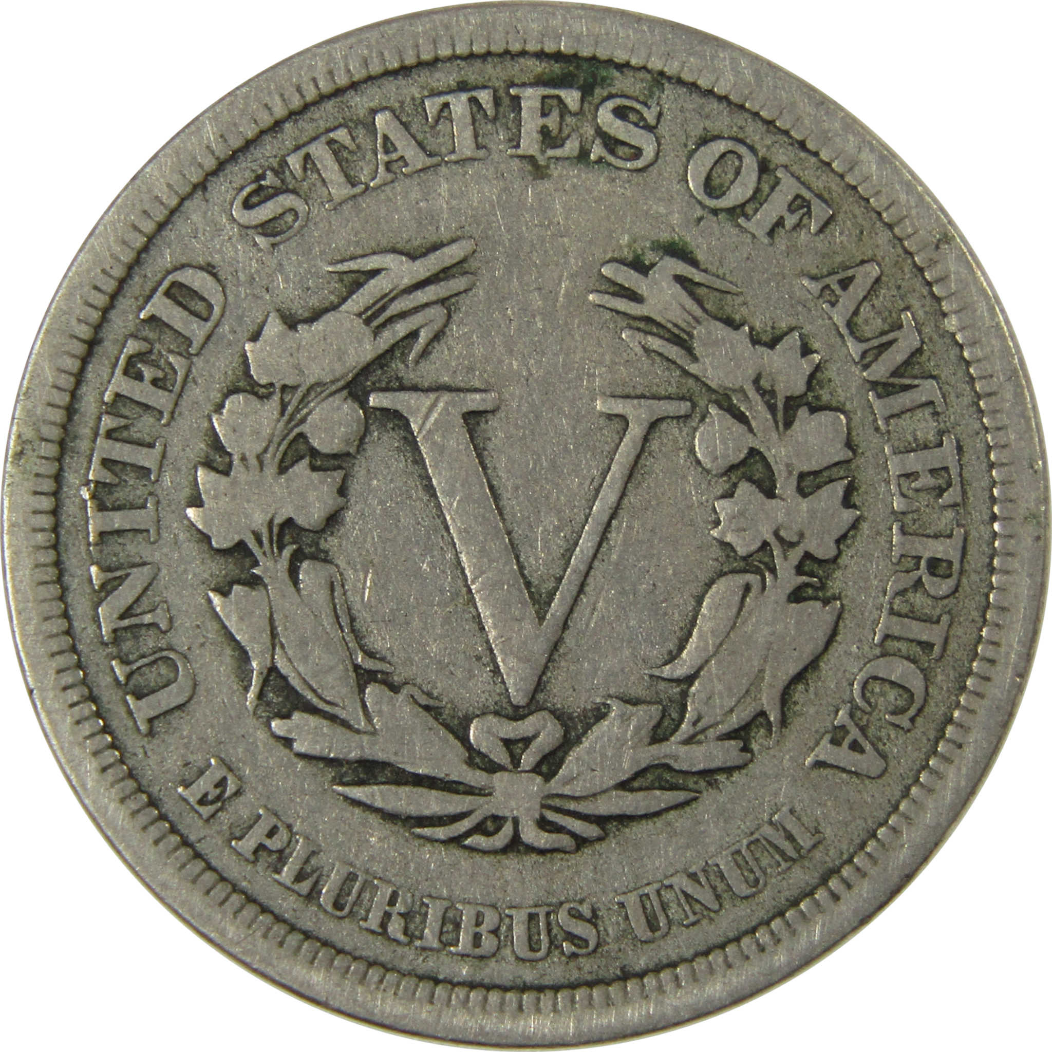 1883 No Cents Liberty Head V Nickel VG Very Good 5c Coin SKU:I26527