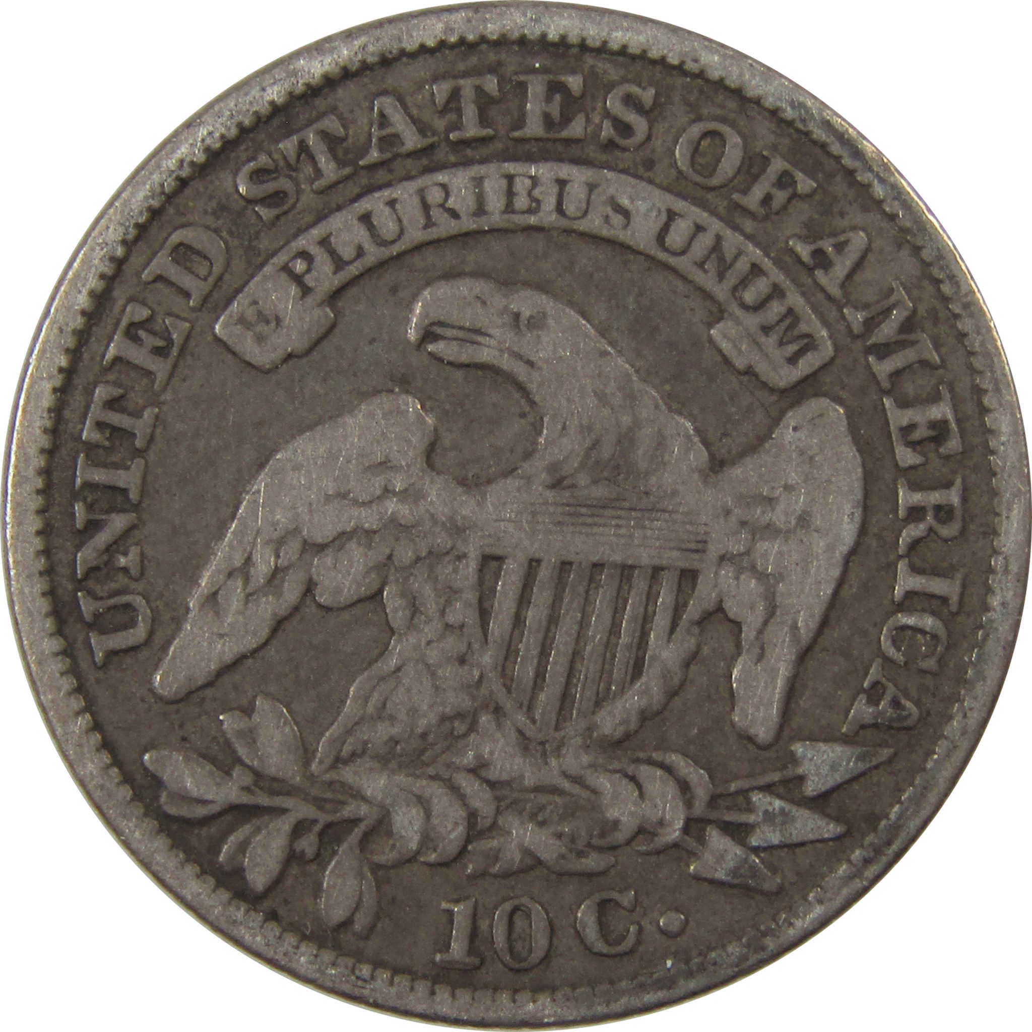 1831 Capped Bust Silver Dime VG Very Good 10c Coin SKU:I24491