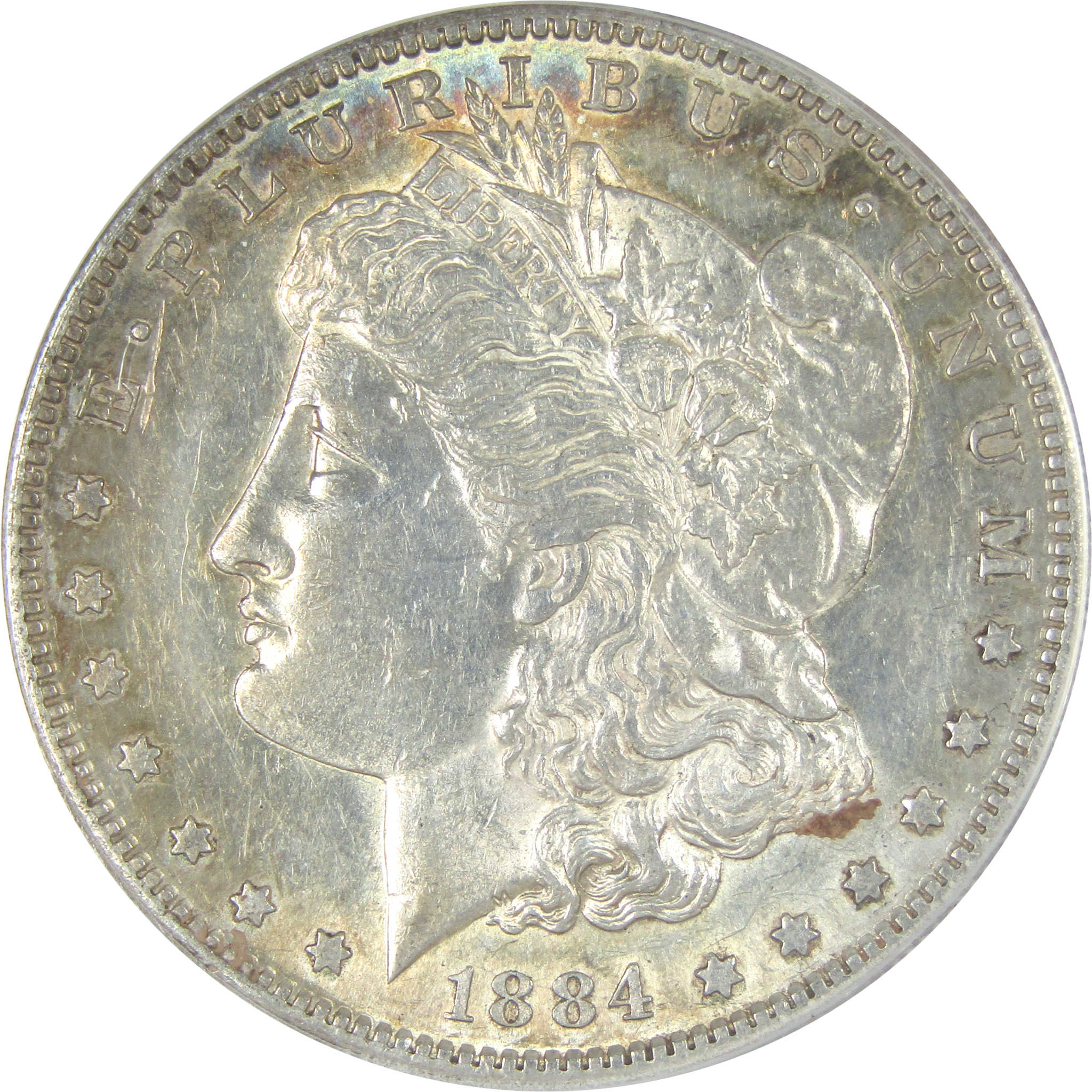 1884 S Morgan Dollar AU 50 Details ANACS Silver $1 Coin SKU:I16193 - Morgan coin - Morgan silver dollar - Morgan silver dollar for sale - Profile Coins &amp; Collectibles