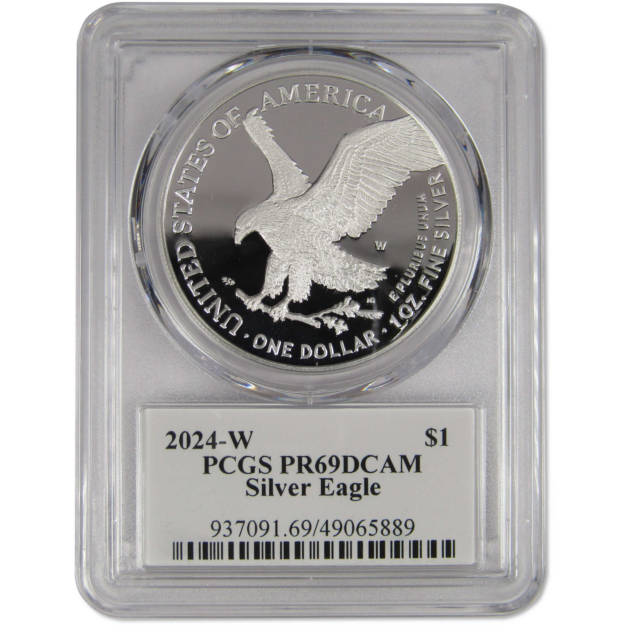 2024 W American Silver Eagle PR69DCAM PCGS Damstra SKU:OPC120