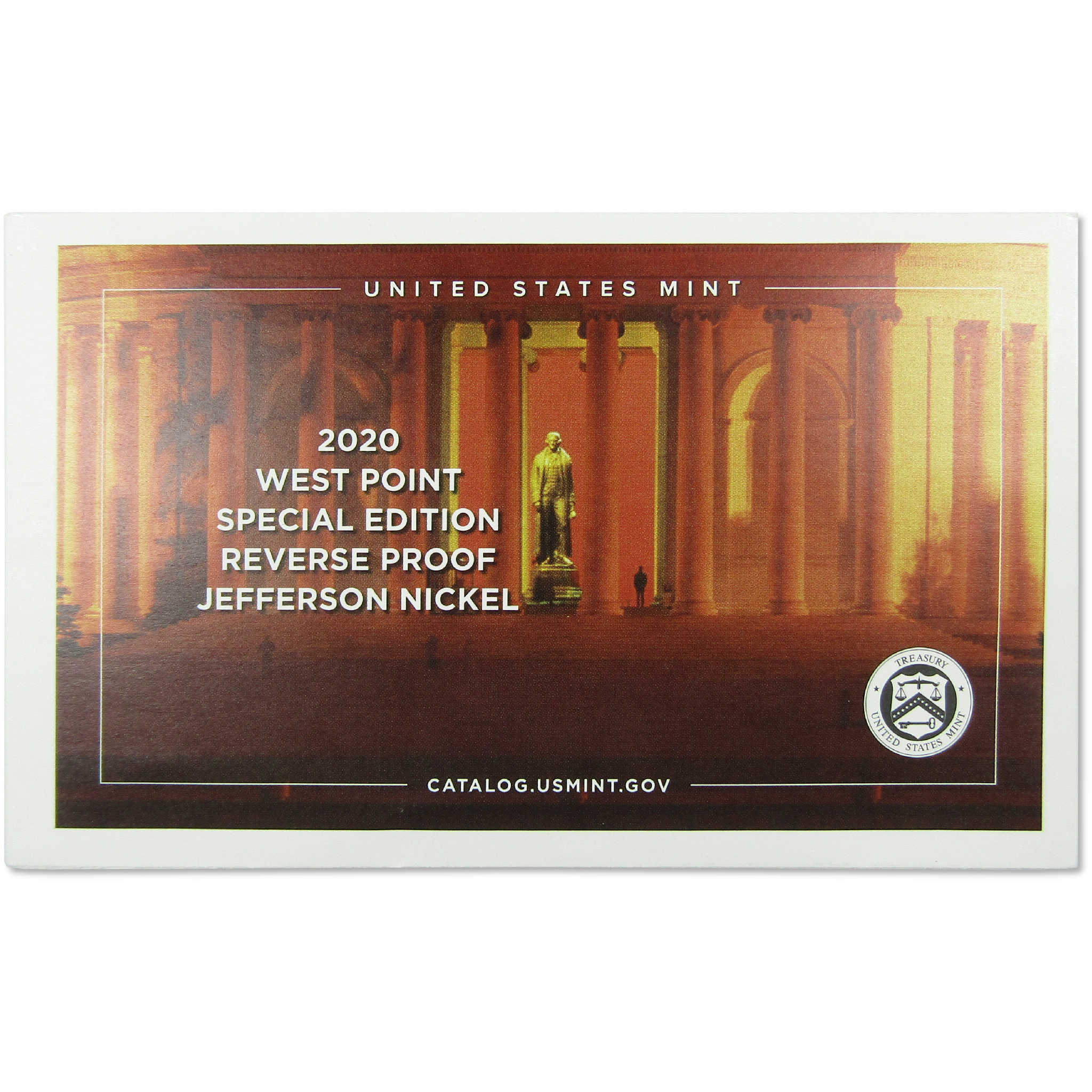 2020 West Point Special Edition Reverse Proof Jefferson Nickel