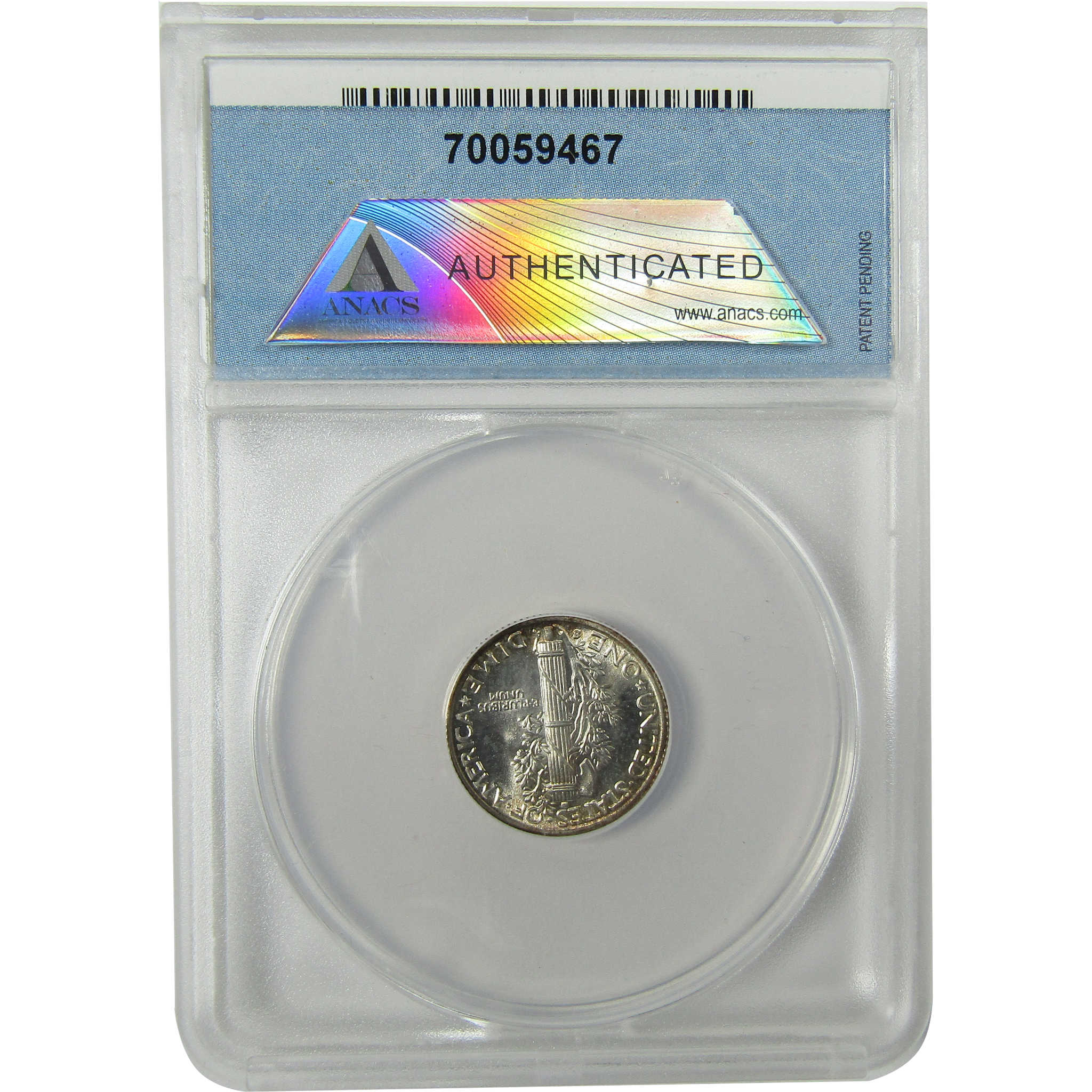 1941 S Mercury Silver Dime MS 66 FSB ANACS Uncirculated SKU:I28298