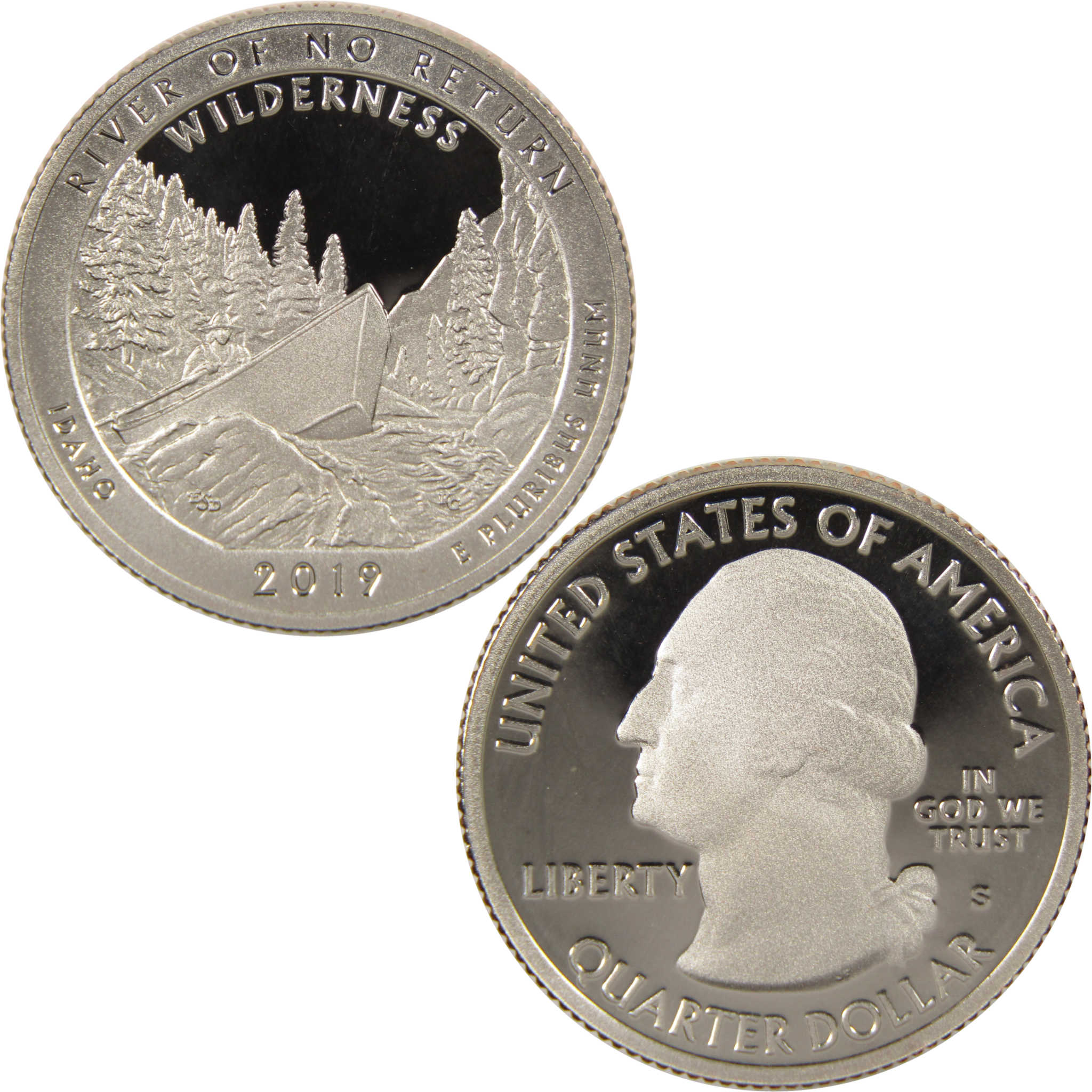 2019 S Frank Church River National Park Quarter Choice Proof Clad Coin