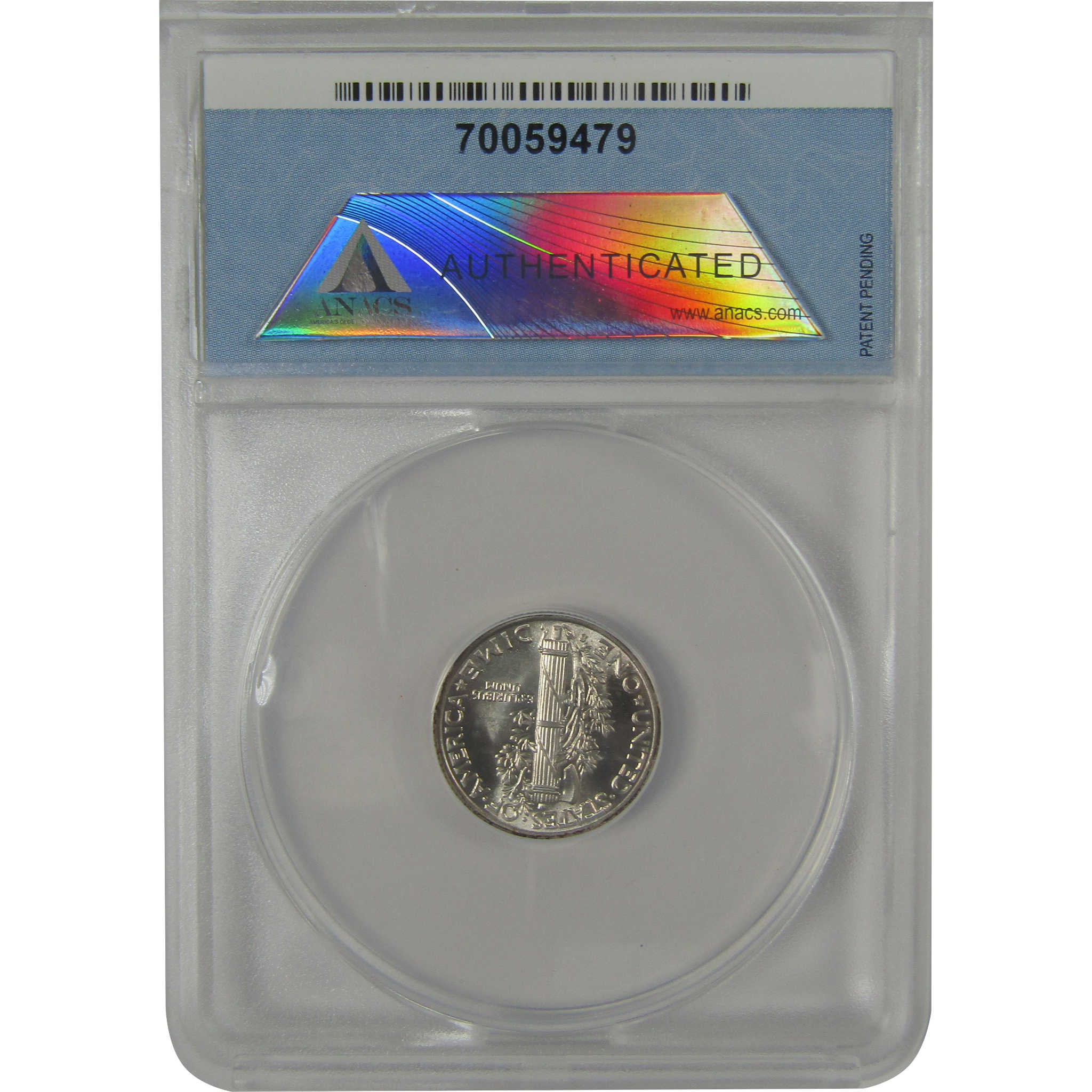 1941 S Mercury Dime MS 67 FSB ANACS Silver Uncirculated SKU:I23091