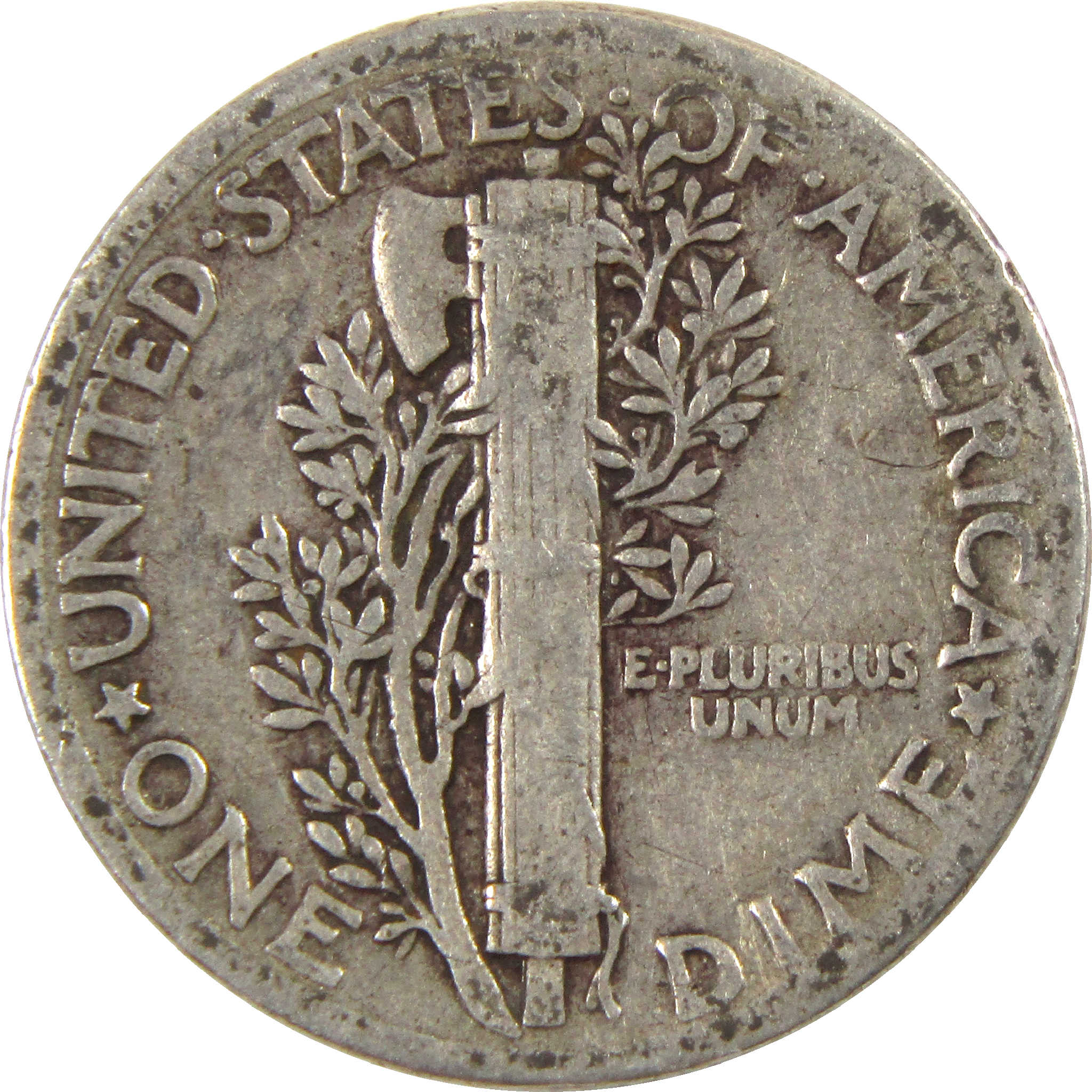 1937 Mercury Dime G Good Silver 10c Coin