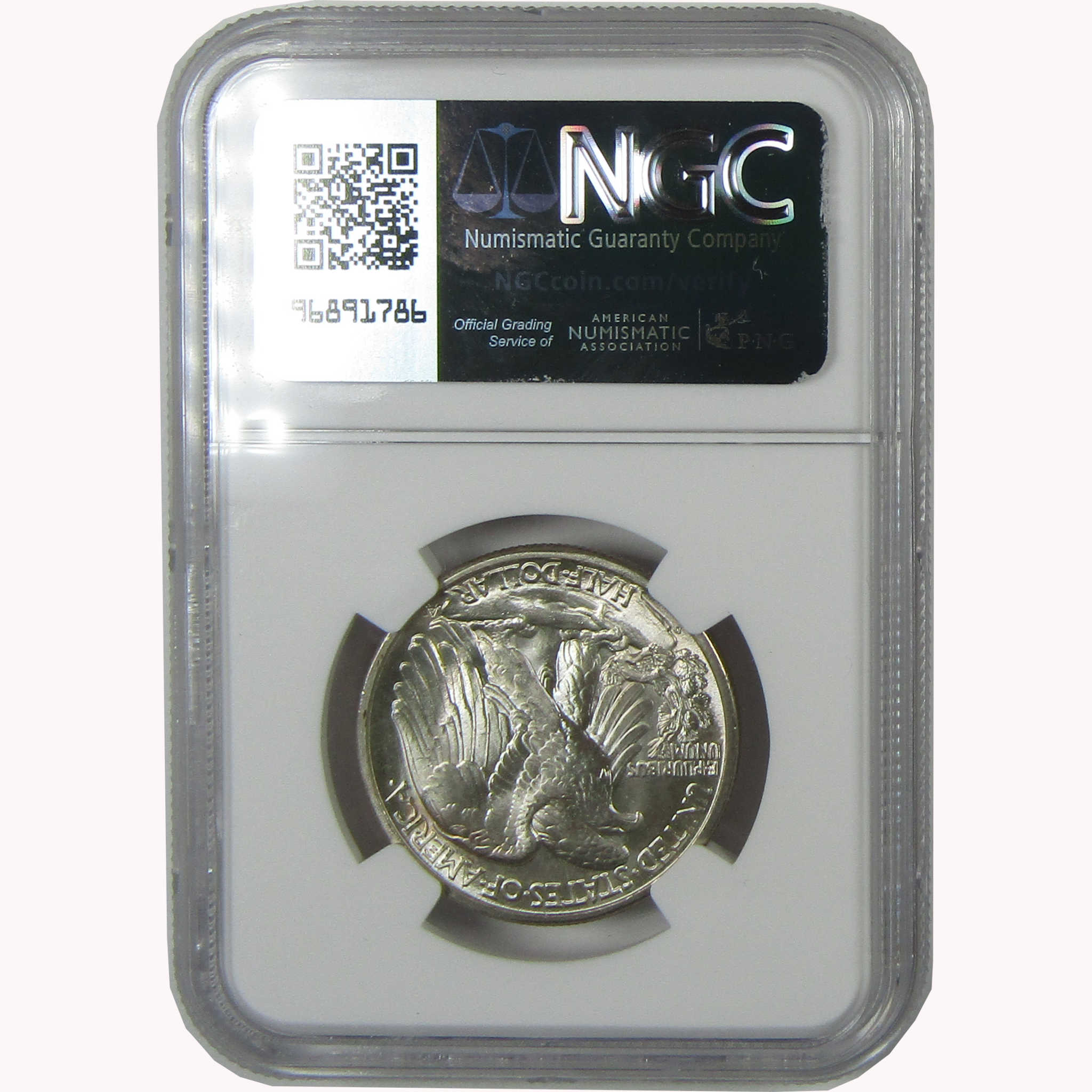 1941 D Liberty Walking Silver Half Dollar MS 66 NGC Uncirculated