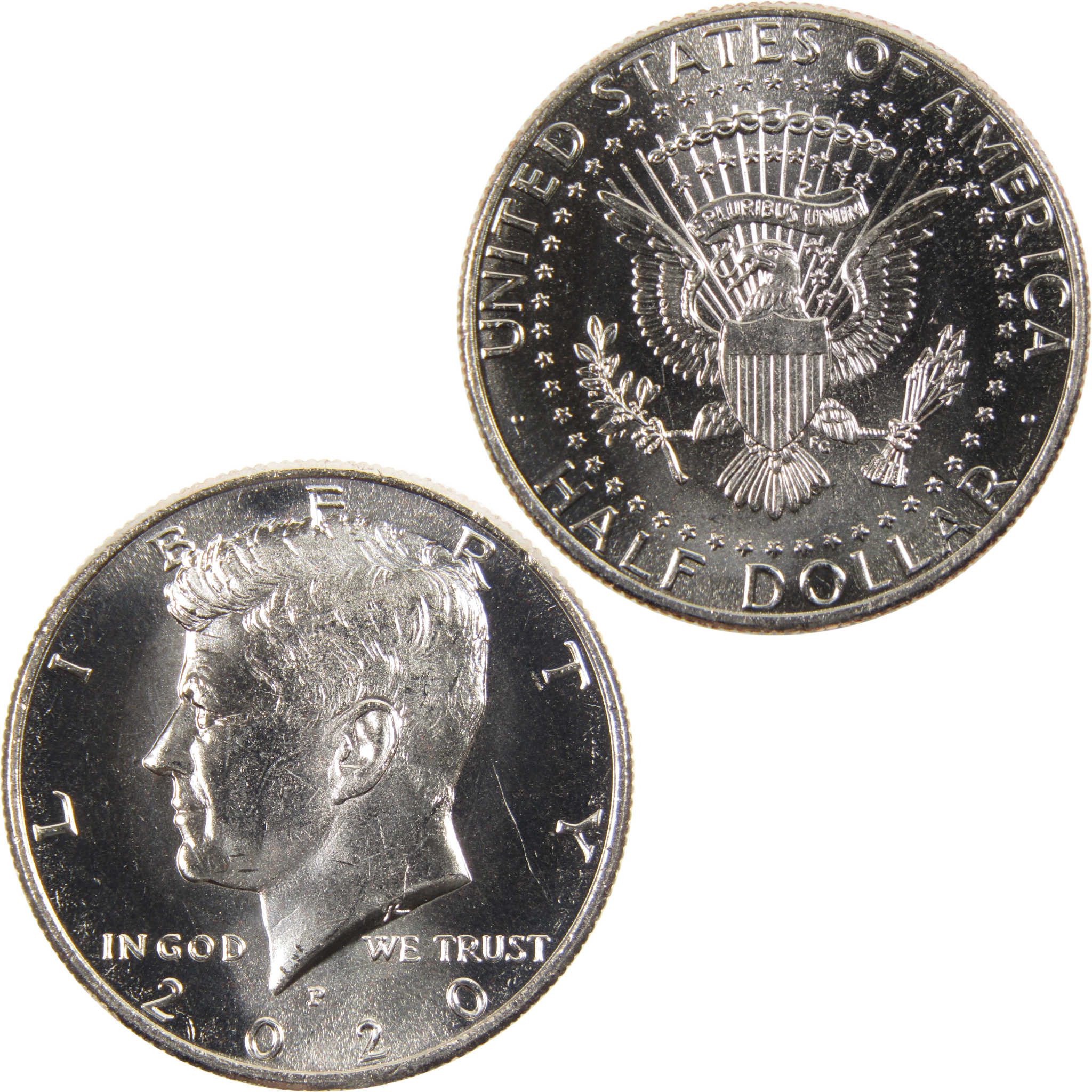 2020 P Kennedy Half Dollar BU Uncirculated Clad 50c Coin